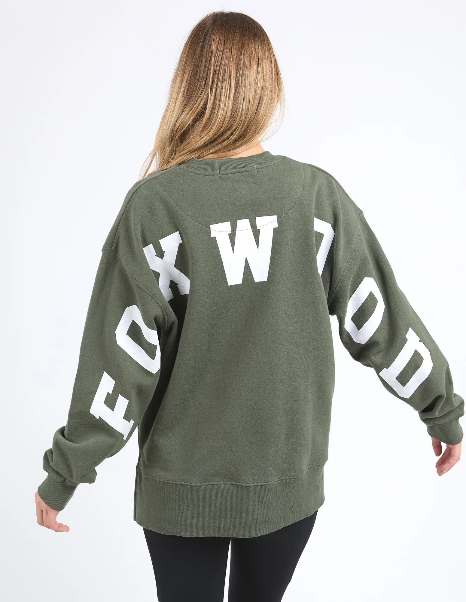 Interval Khaki Print Crew - Image 3