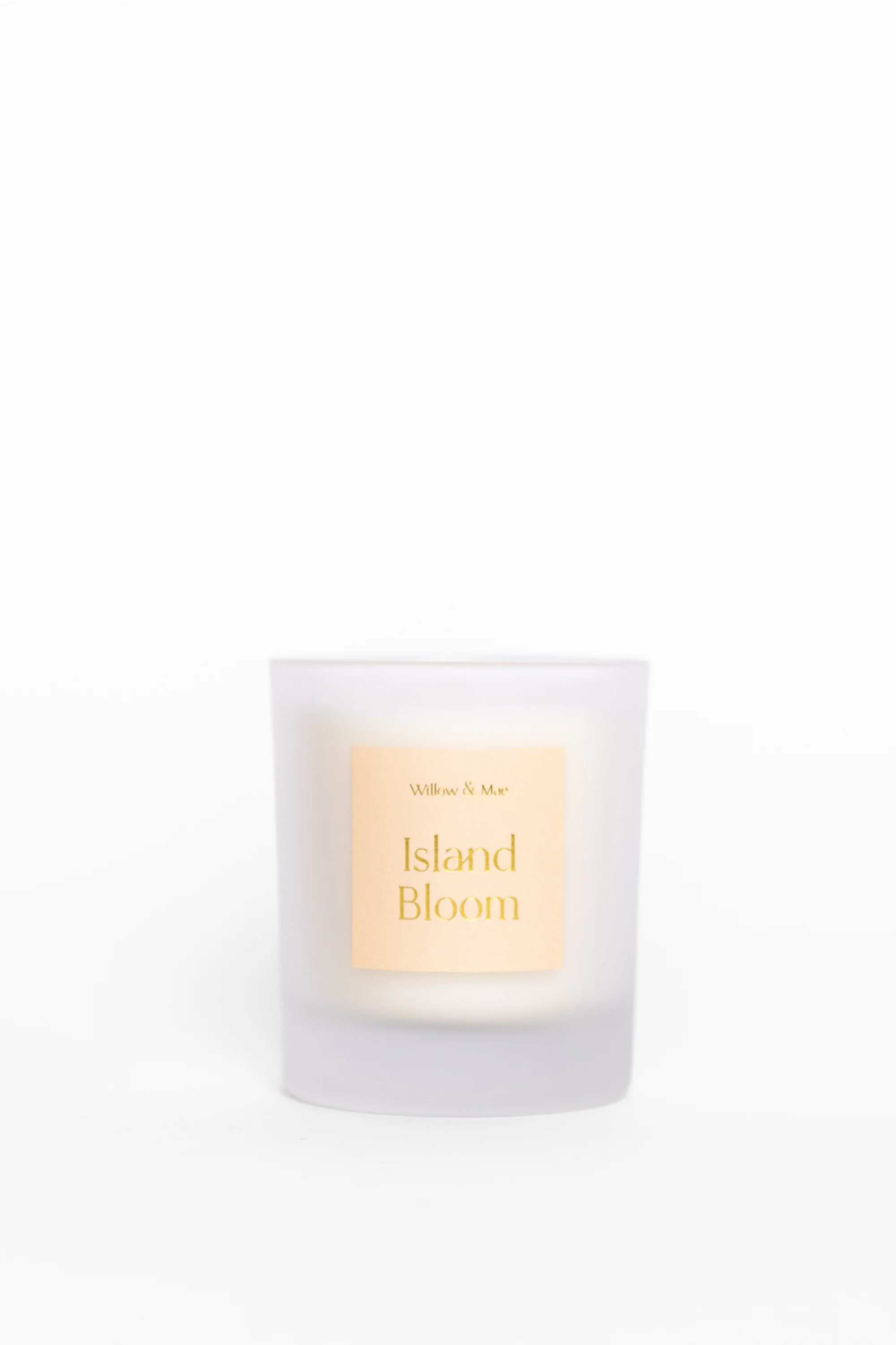 Island Bloom Yellow 210g Soy Candle - Image 3