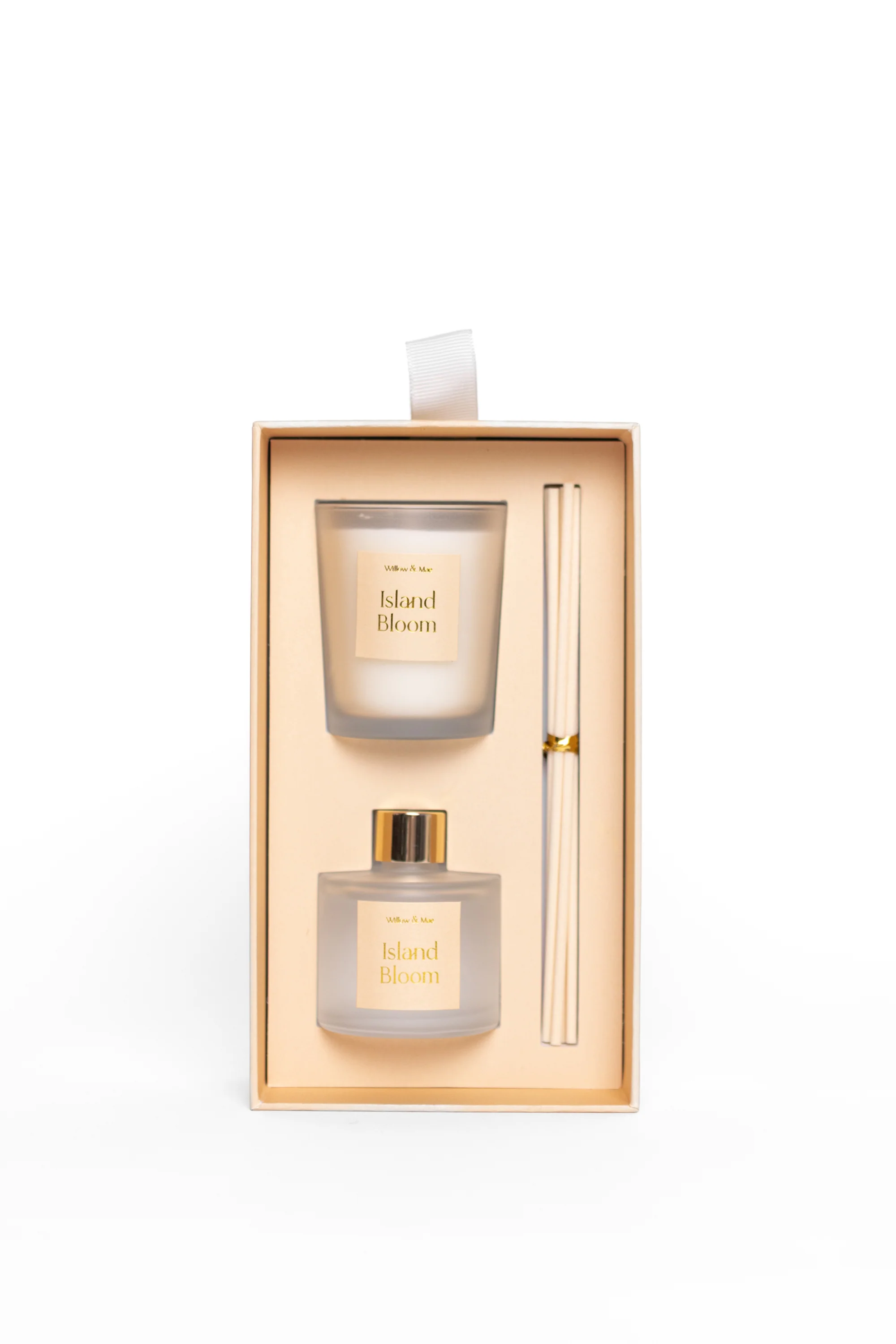 Island Bloom Yellow 70g Candle + 50ml Diffuser Set - Image 2