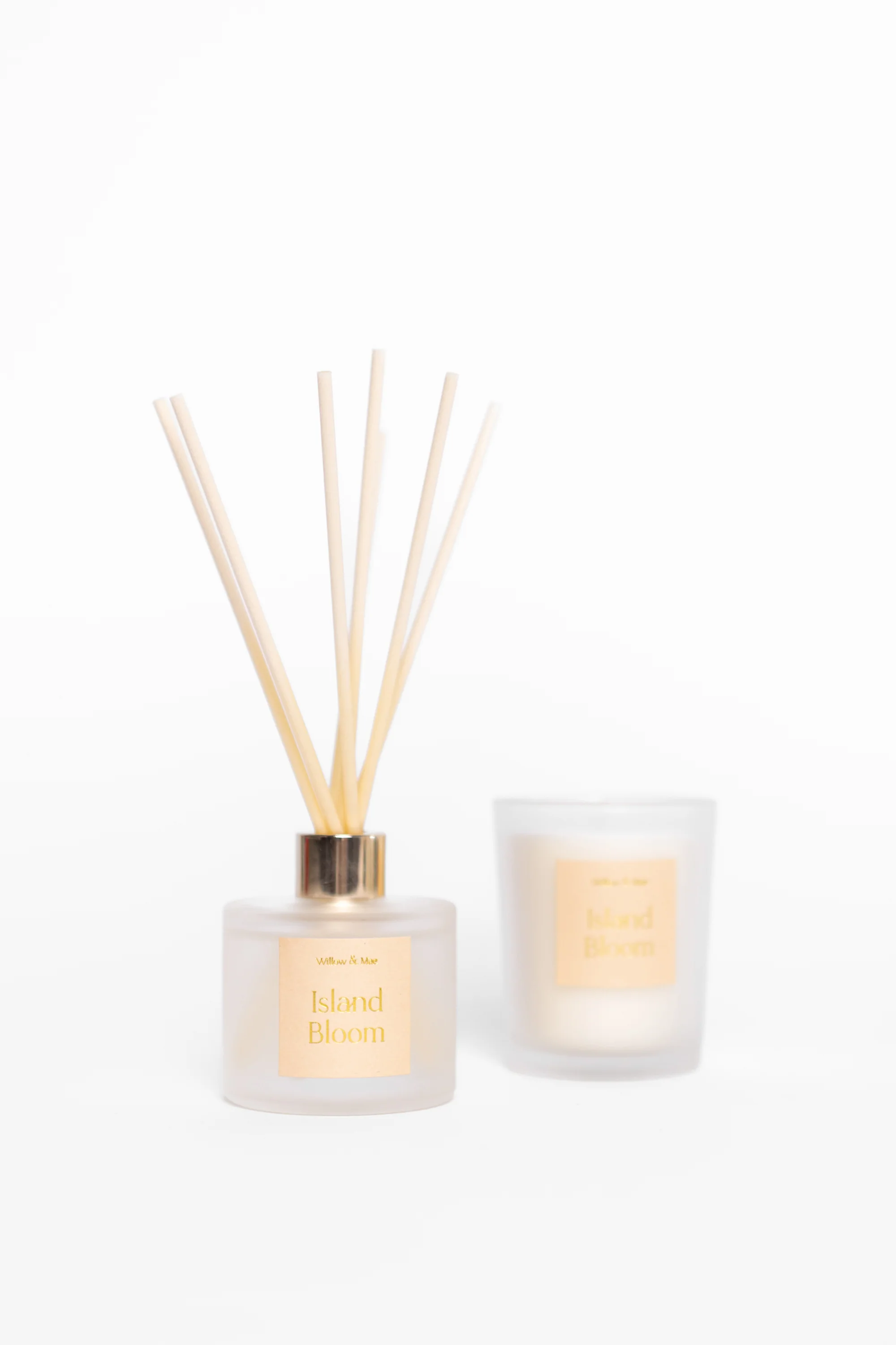 Island Bloom Yellow 70g Candle + 50ml Diffuser Set - Image 3