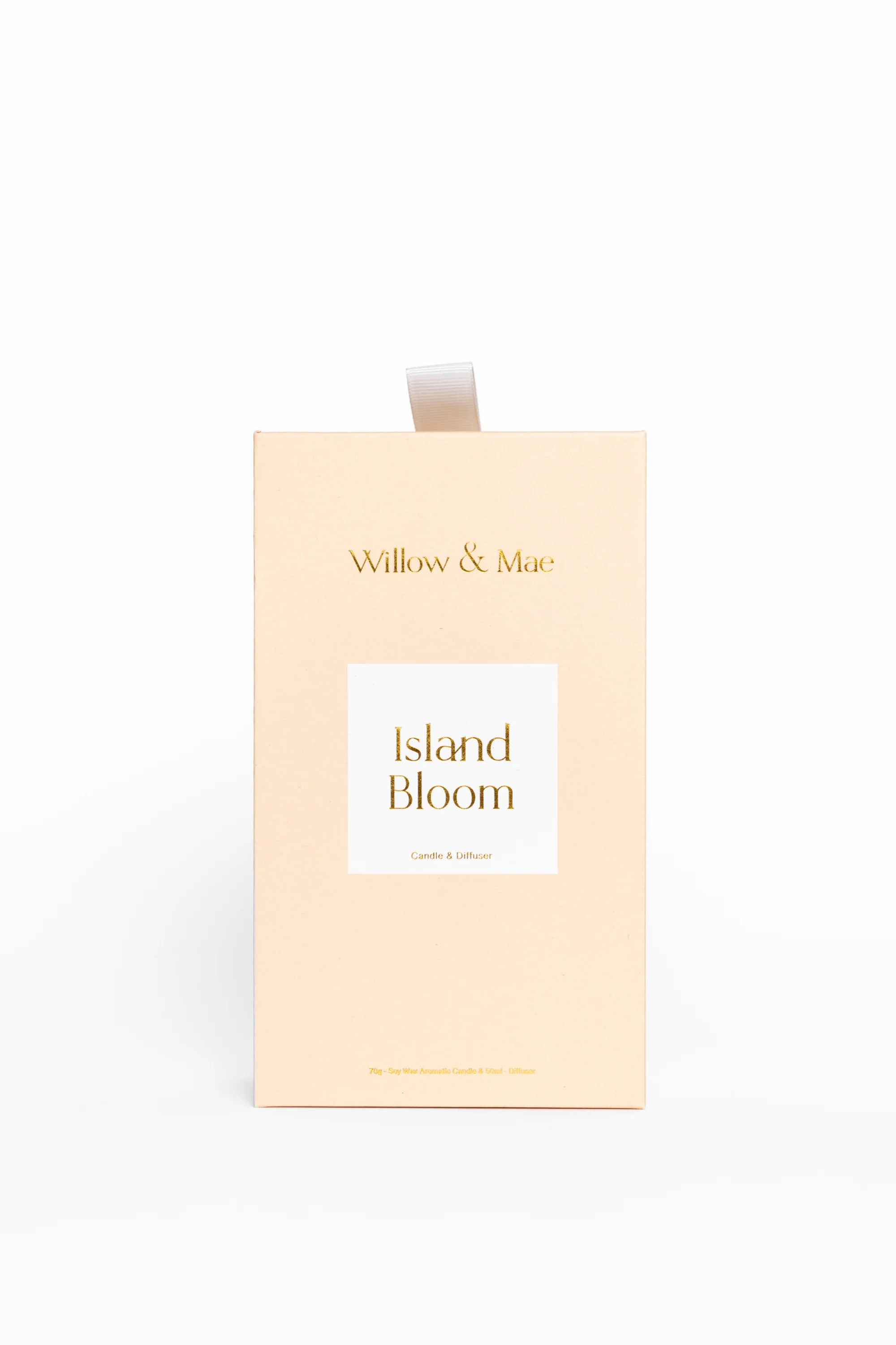 Island Bloom Yellow 70g Candle + 50ml Diffuser Set - Image 4