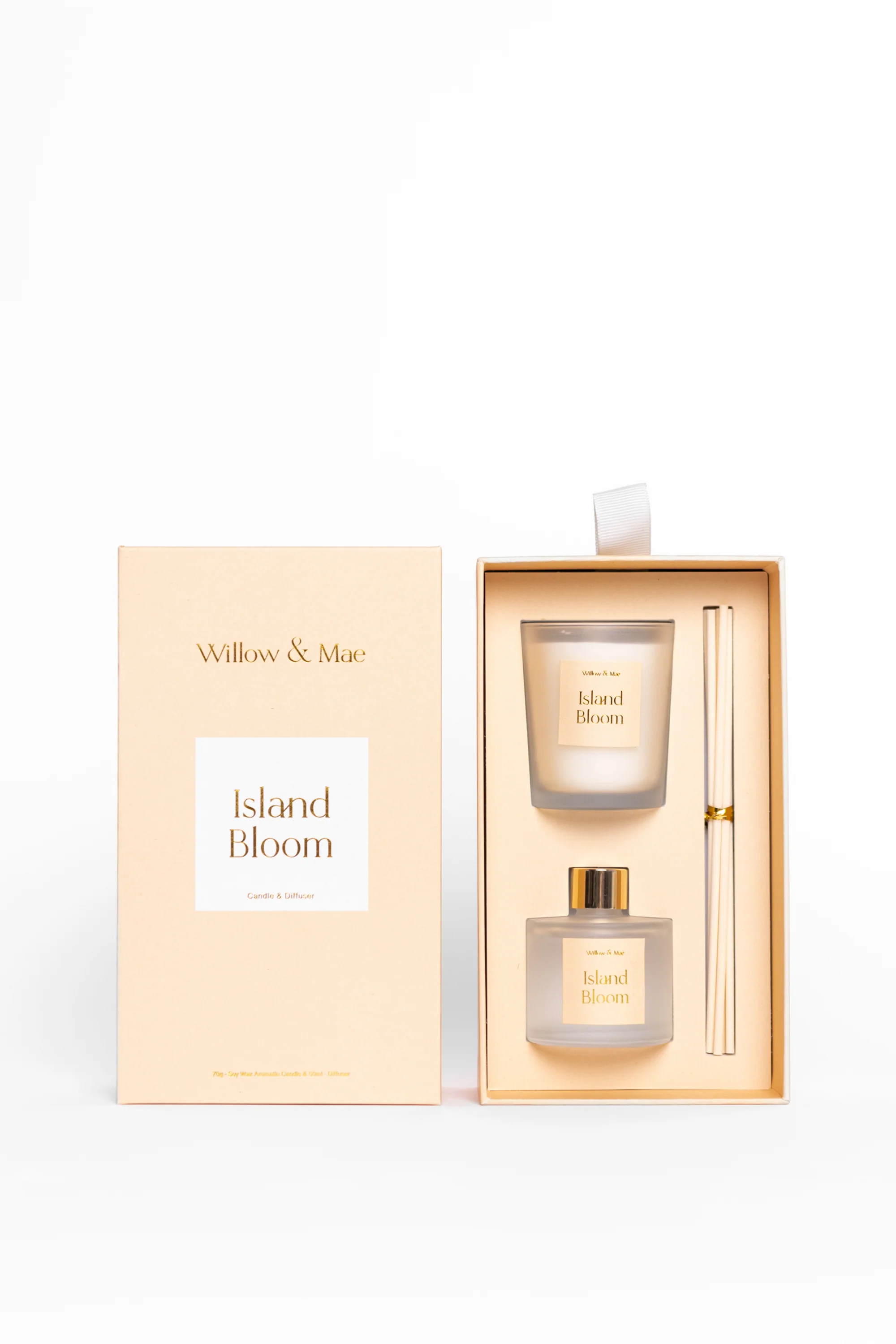 Island Bloom Yellow 70g Candle + 50ml Diffuser Set - Image 5