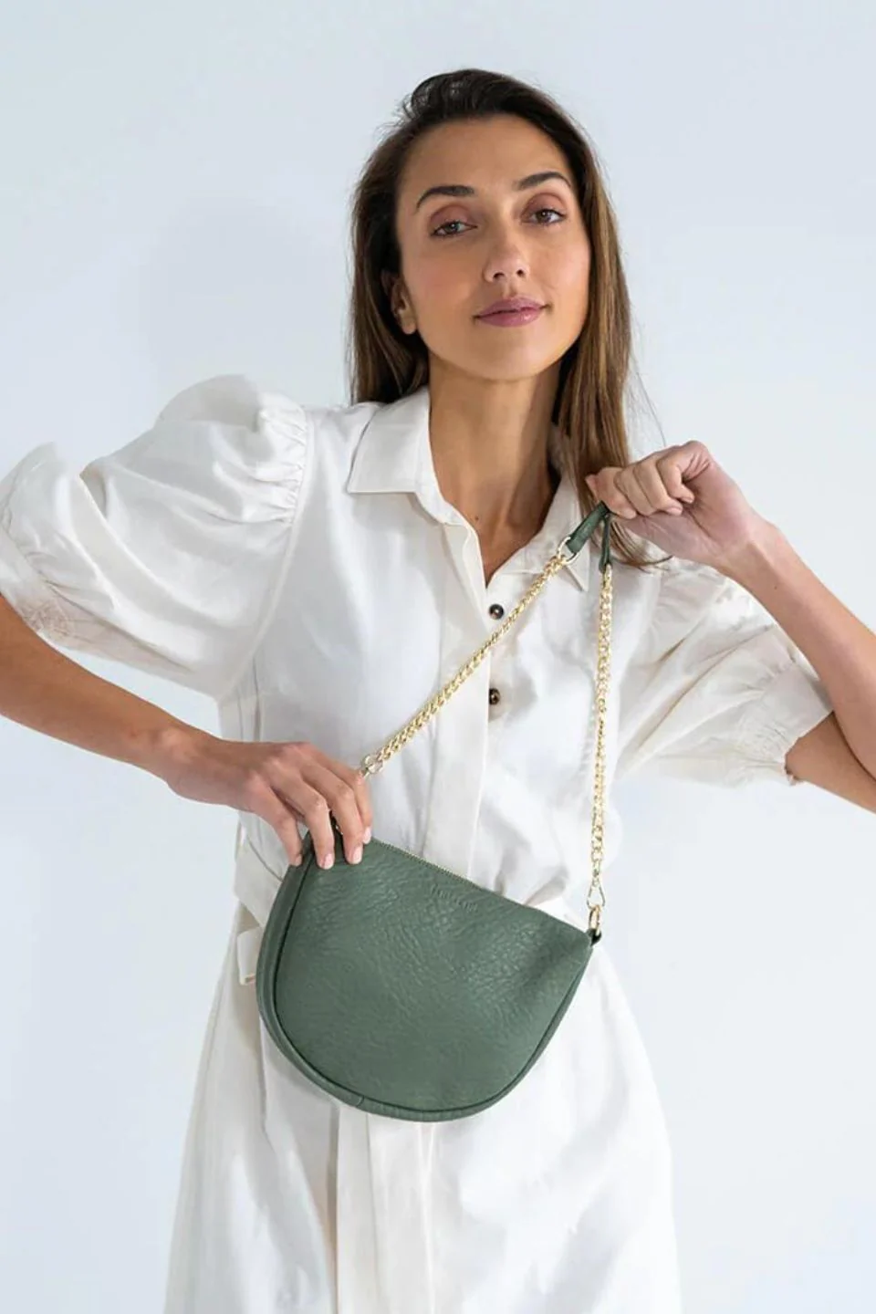 La Palma Leaf Crossbody Bag - Image 4