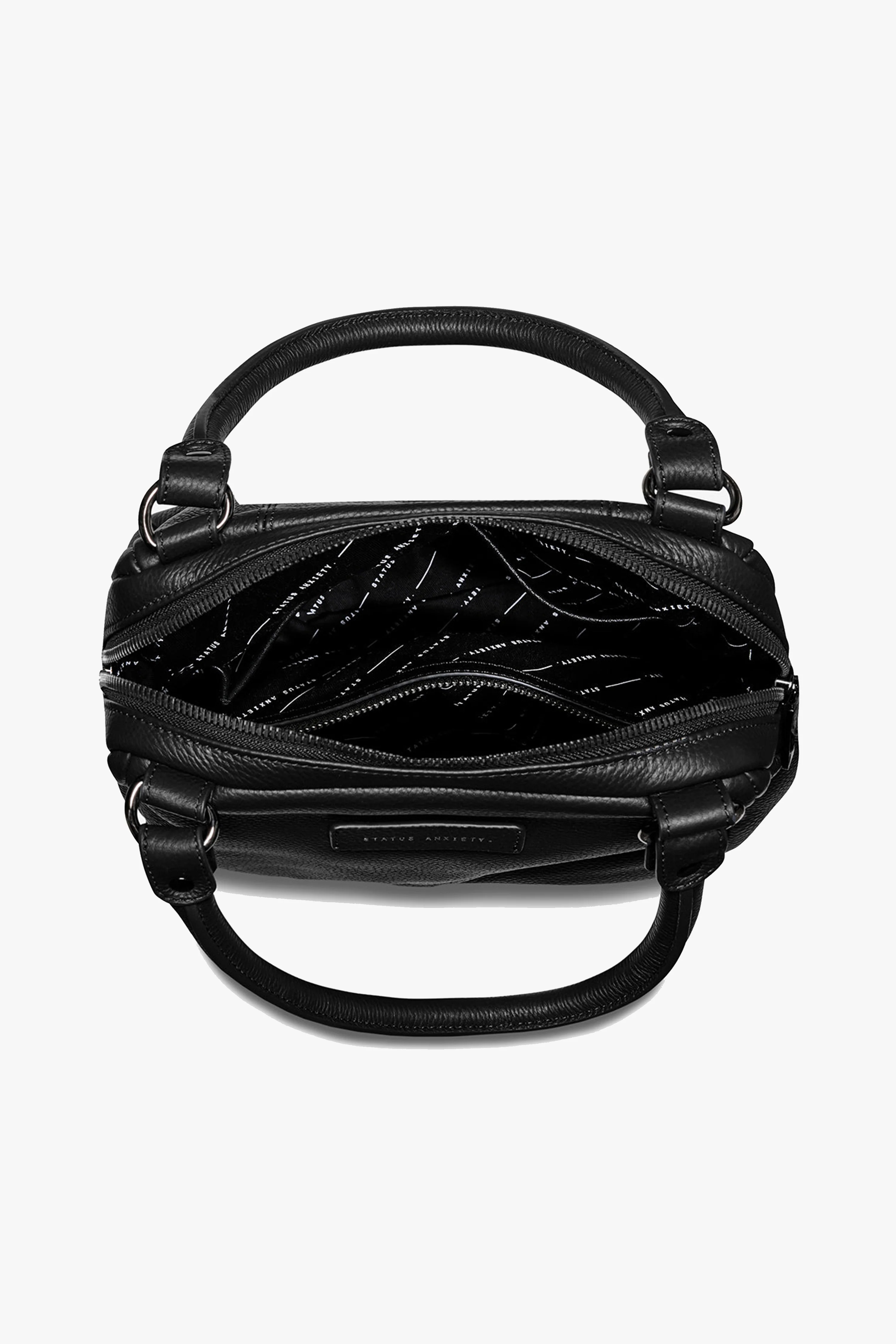 Last Mountains Black Shoulder Bag - Image 5