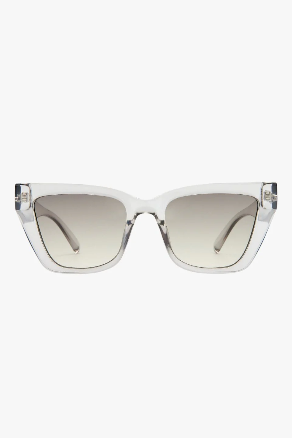 Le Coeur Smoke Rounded Cat Eye Sunglasses - Image 2