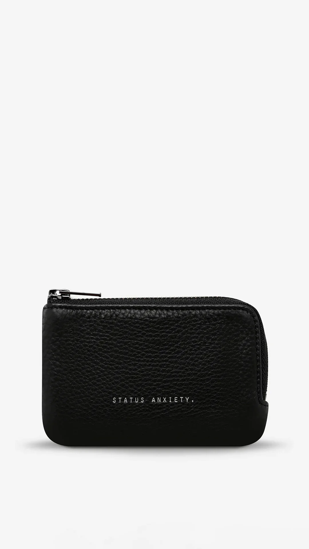 Left Behind Black Leather Pouch