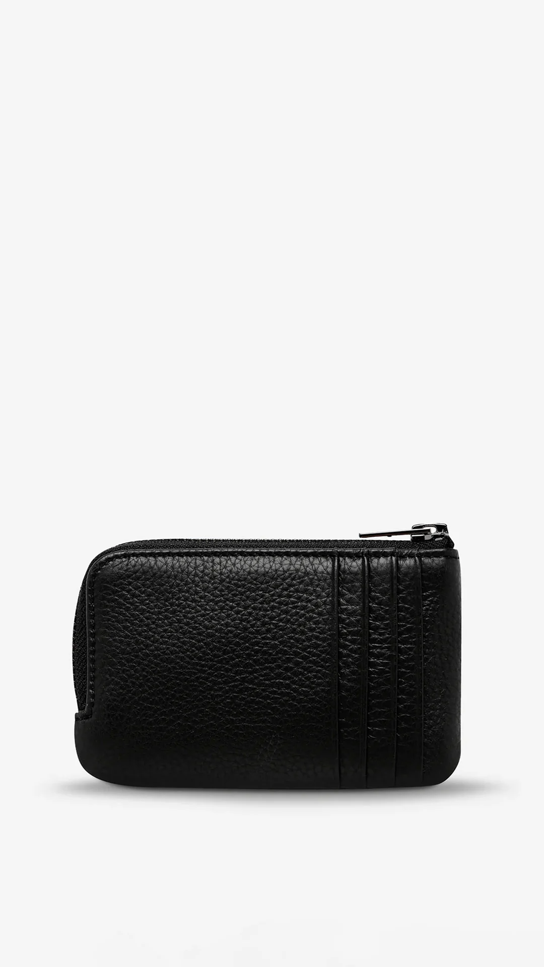 Left Behind Black Leather Pouch - Image 2