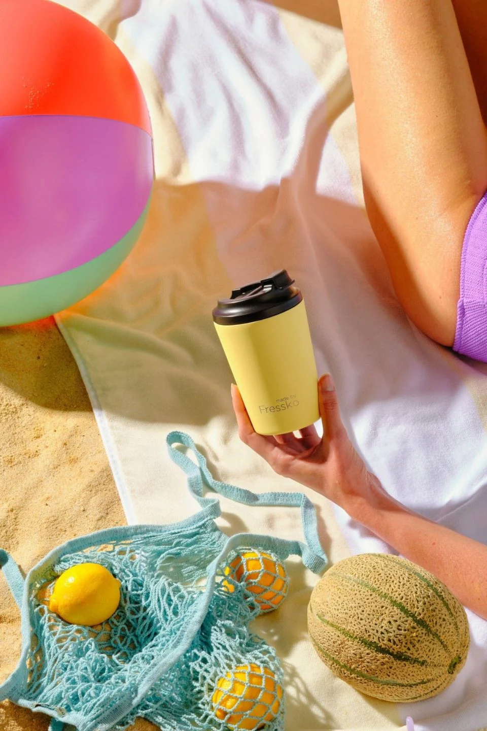 Lifestyle Limoncello Ceramic Camino 12oz Coffee Cup - Image 2
