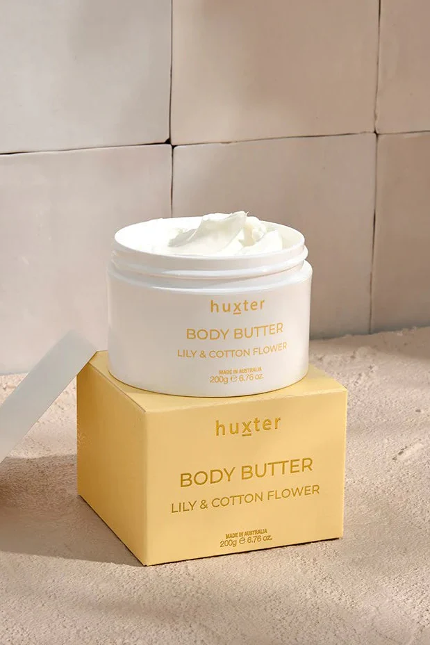 Lily + Cotton Flower Yellow 200g Body Butter
