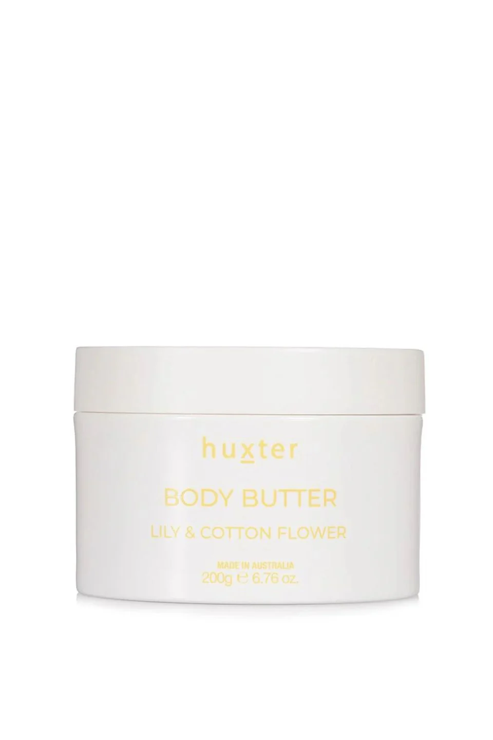 Lily + Cotton Flower Yellow 200g Body Butter - Image 2