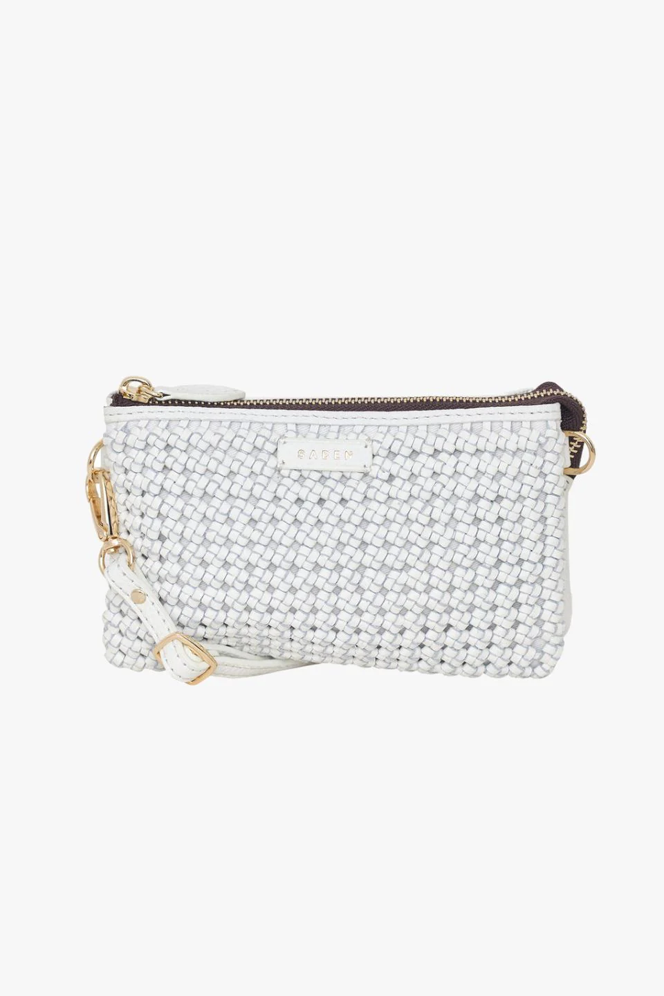 Lily White Braid Crossbody Bag - Image 2