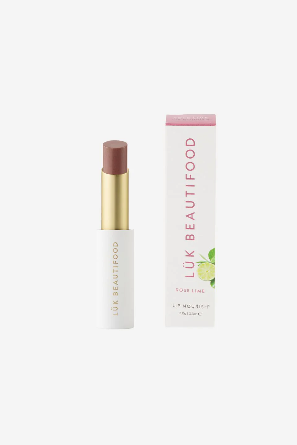 Rose Lime Natural 3g Lip Nourish - Image 3