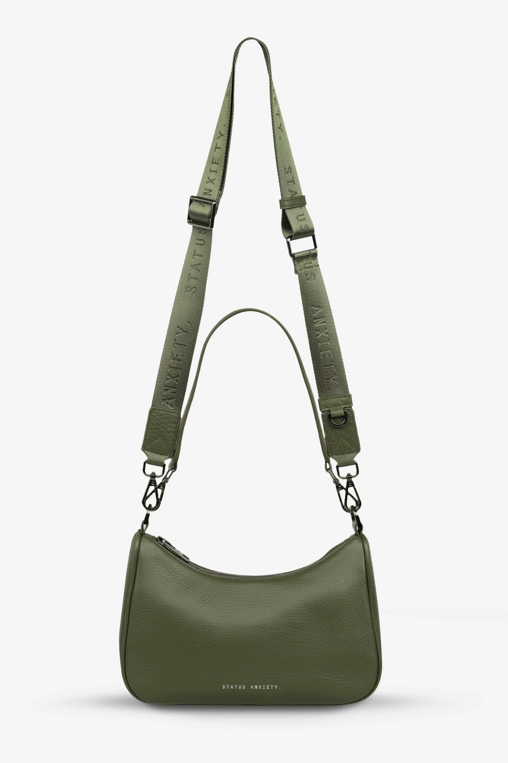 Look Both Ways Khaki Crossbody Bag - Image 3