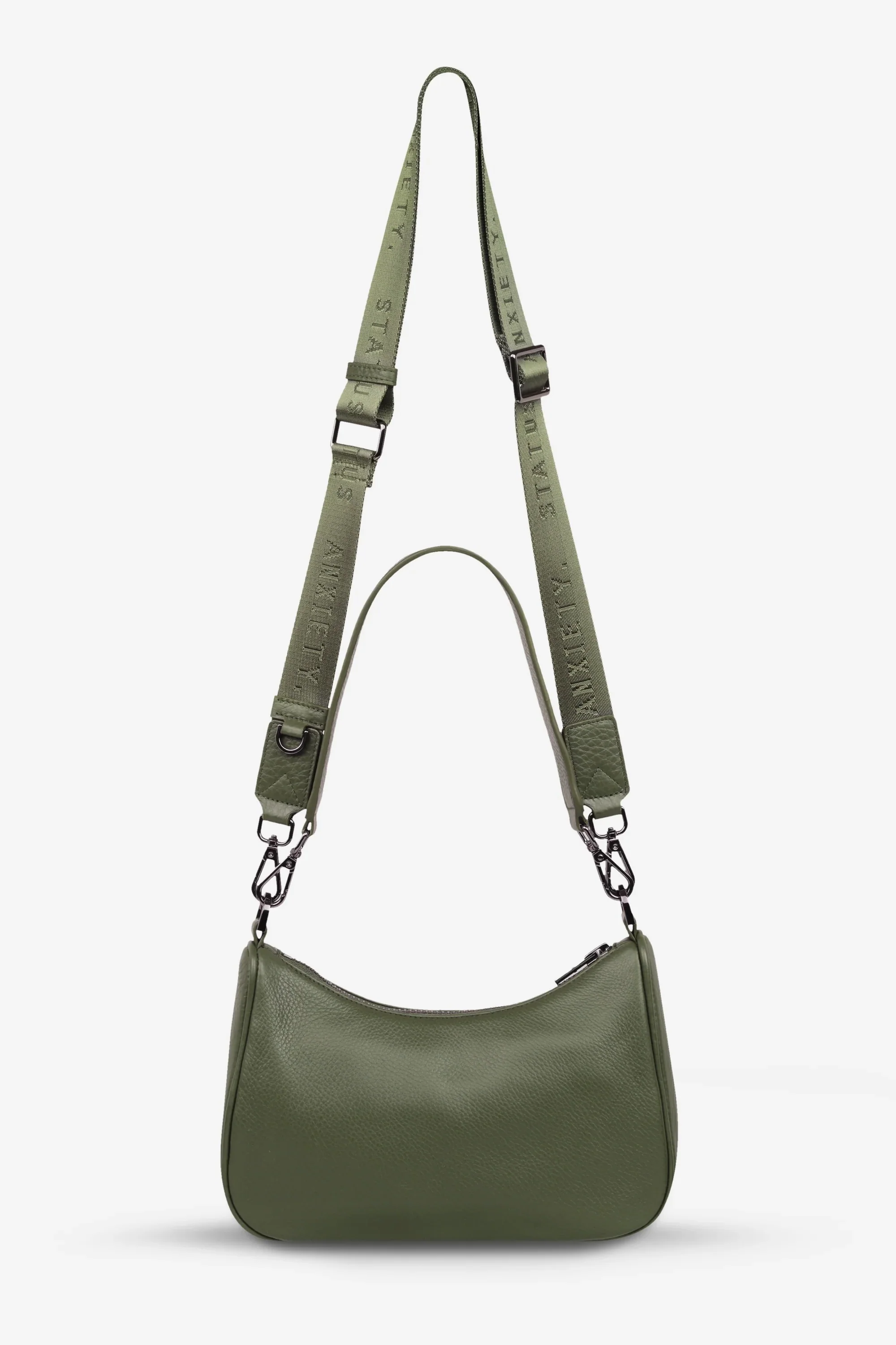 Look Both Ways Khaki Crossbody Bag - Image 4