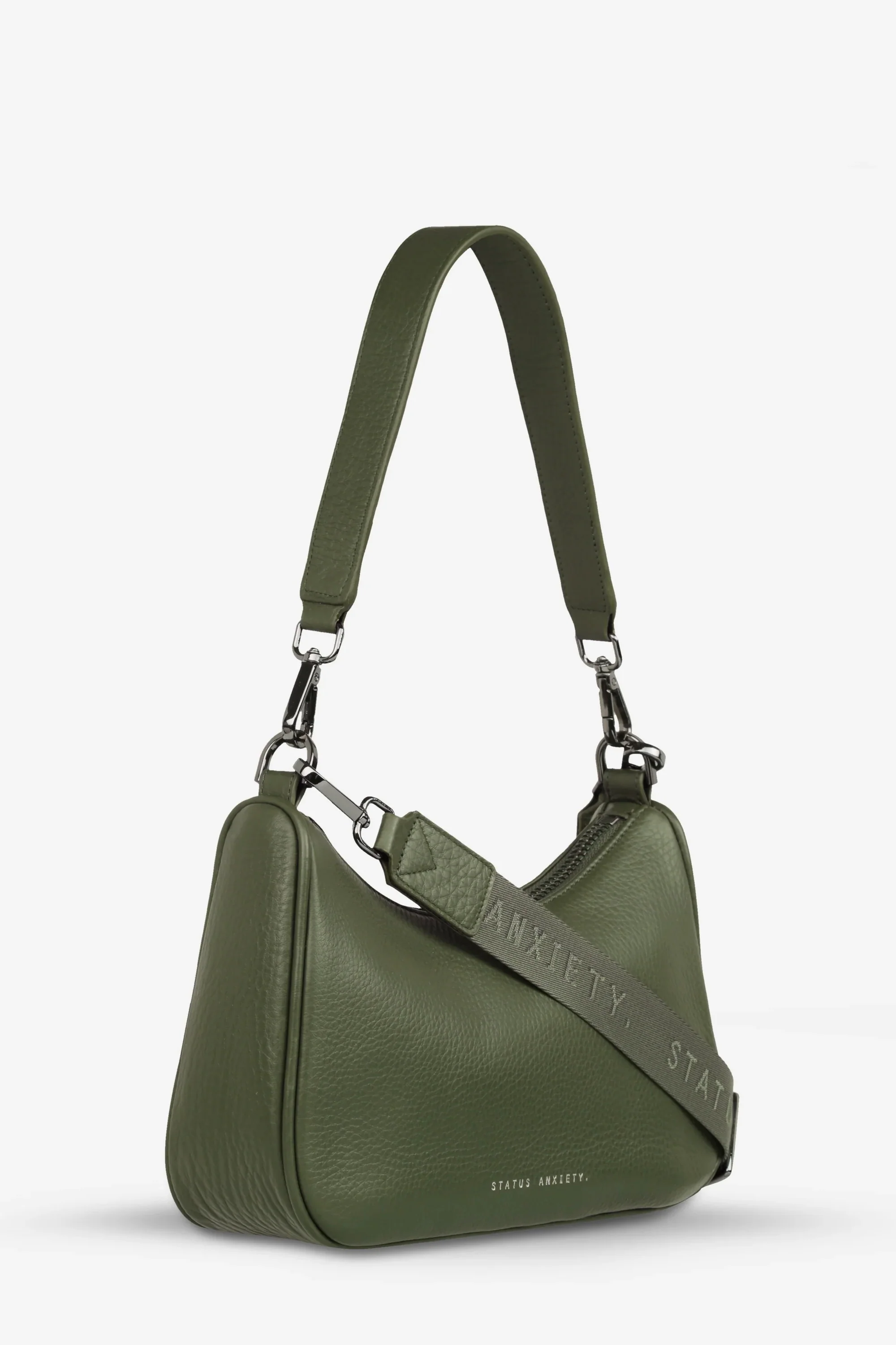 Look Both Ways Khaki Crossbody Bag - Image 6