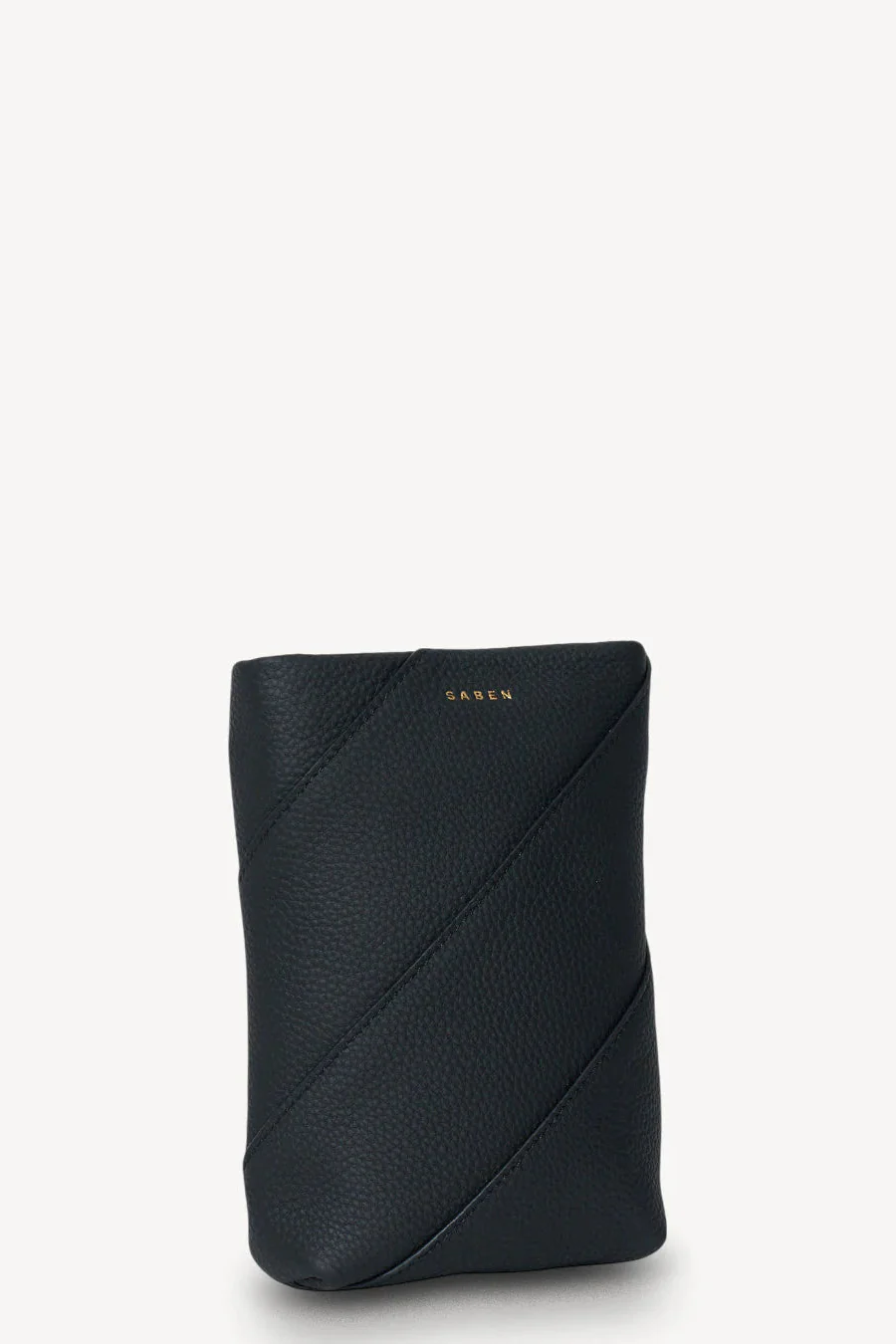 Maggie Black Bias Crossbody Bag - Image 4