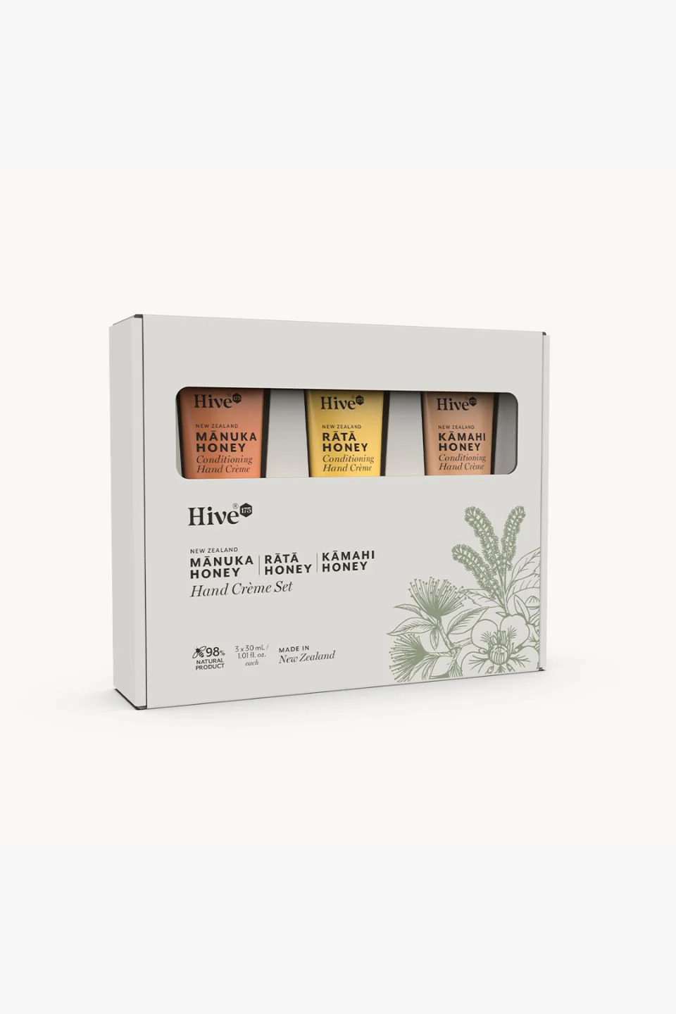 Manuka Rata Kamahi Honey 30ml Hand Creme Set 3 Gift Box