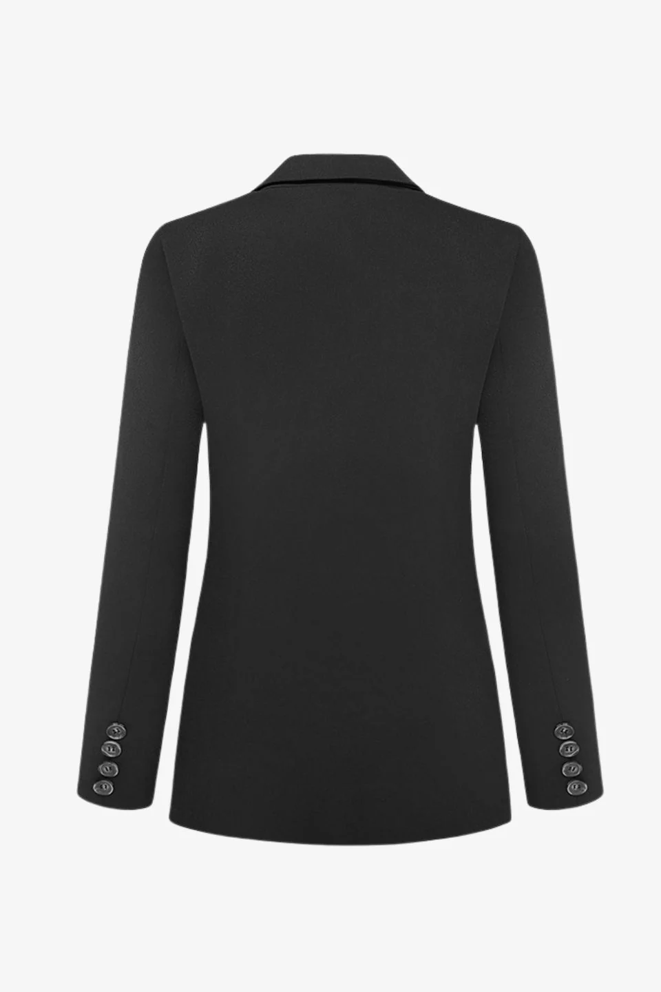 Mason Black Crepe Boyfriend Blazer - Image 6