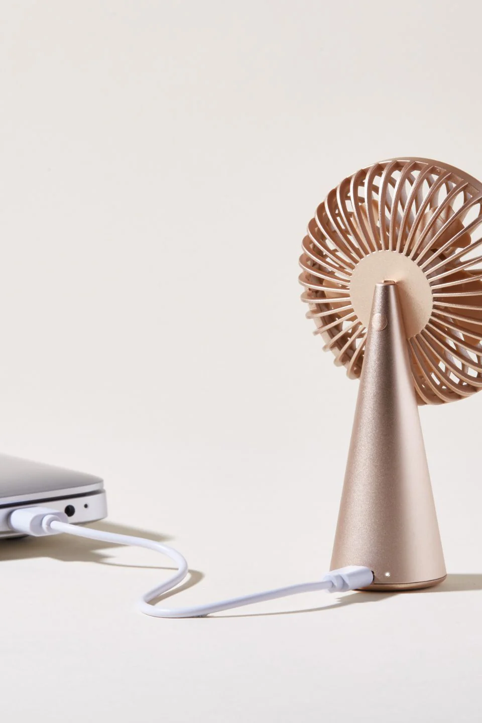 Mini Gold Portable Wireless Fan - Image 2