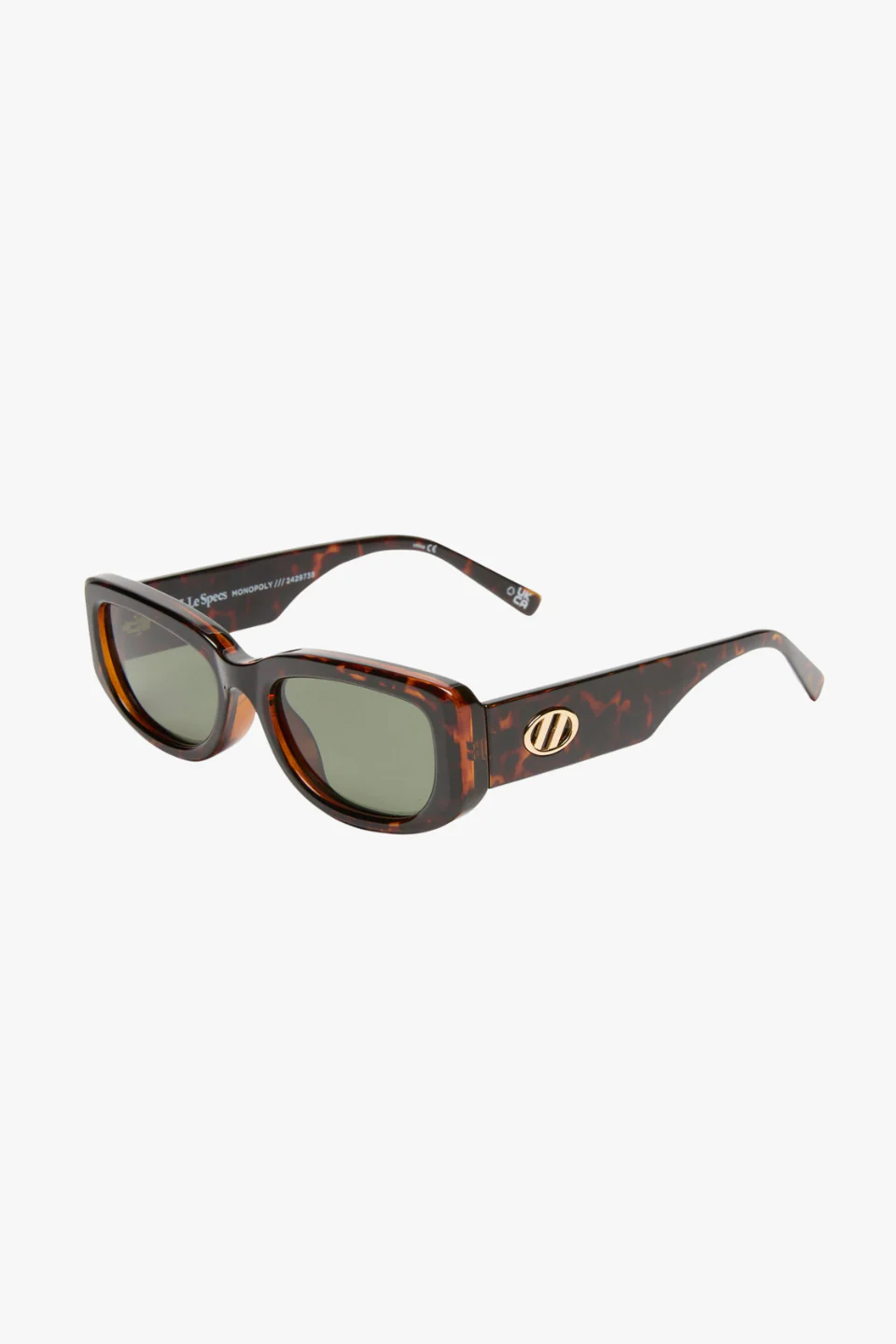 Monopoly Tort Narrow Khaki Mono Lens Sunglasses - Image 5