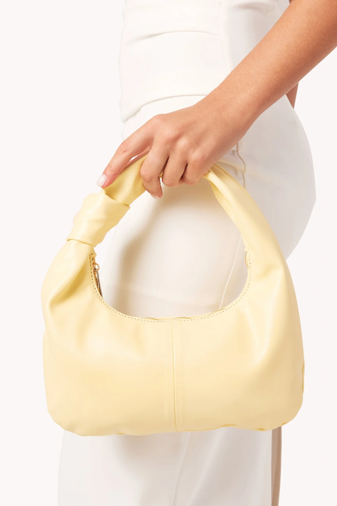 Myla Butter Handle Small PU Bag - Image 3