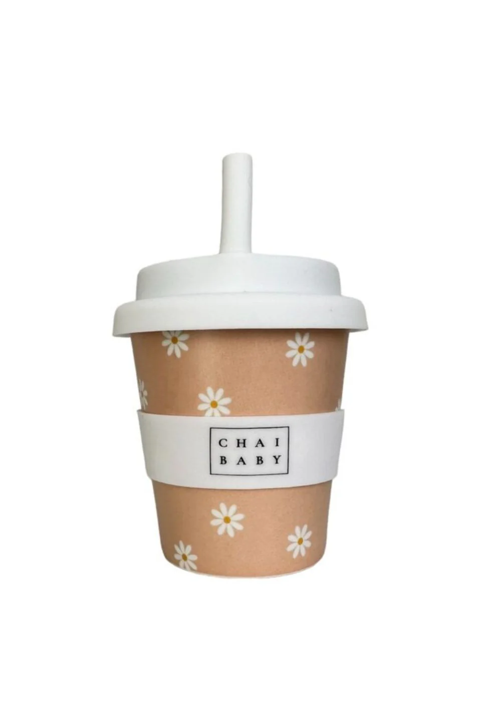 Natural Tan Daisy Babyccino + Fluffy Cup