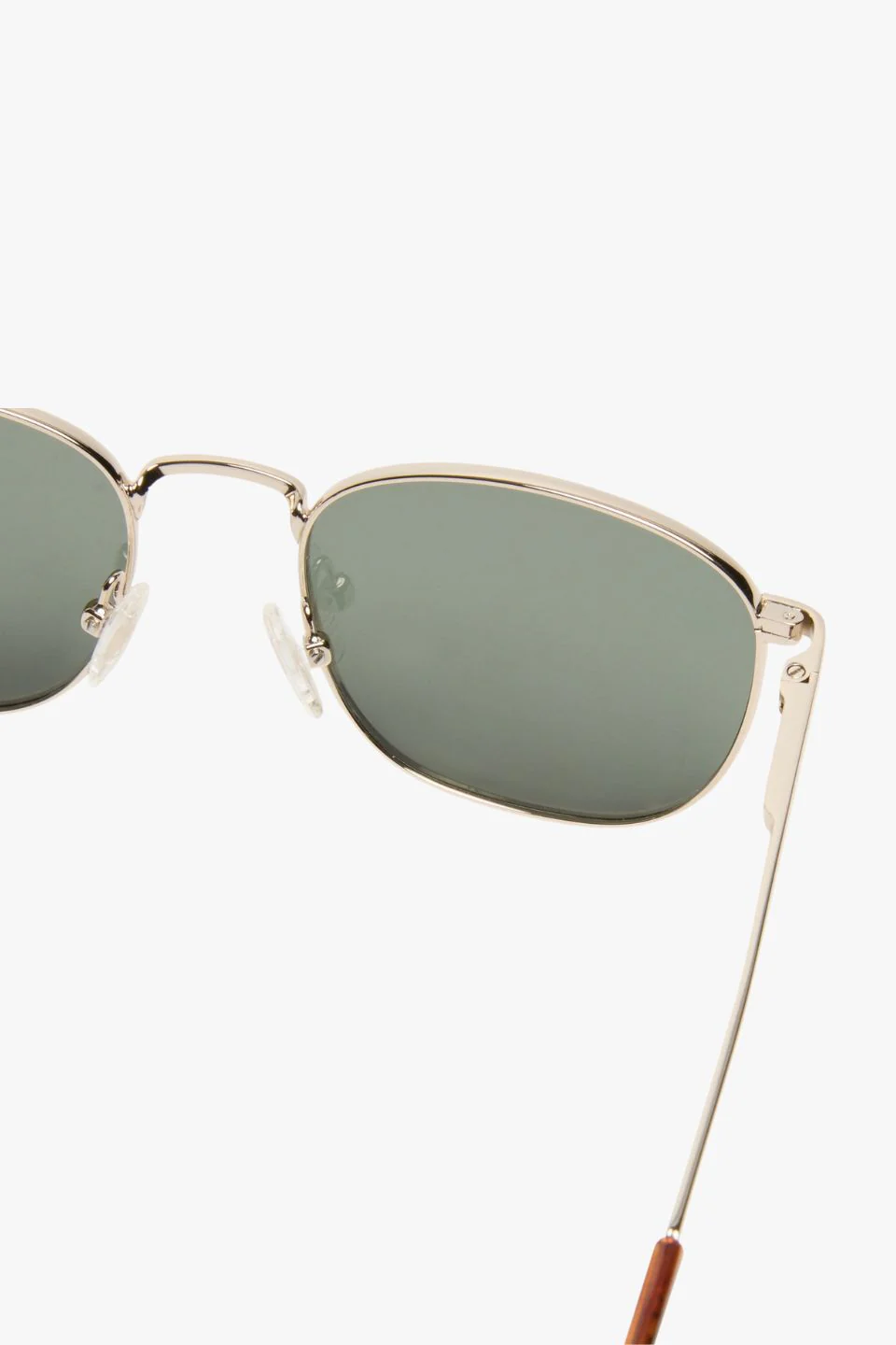 Neptune Deux Gold Round Metal Sunglasses - Image 4