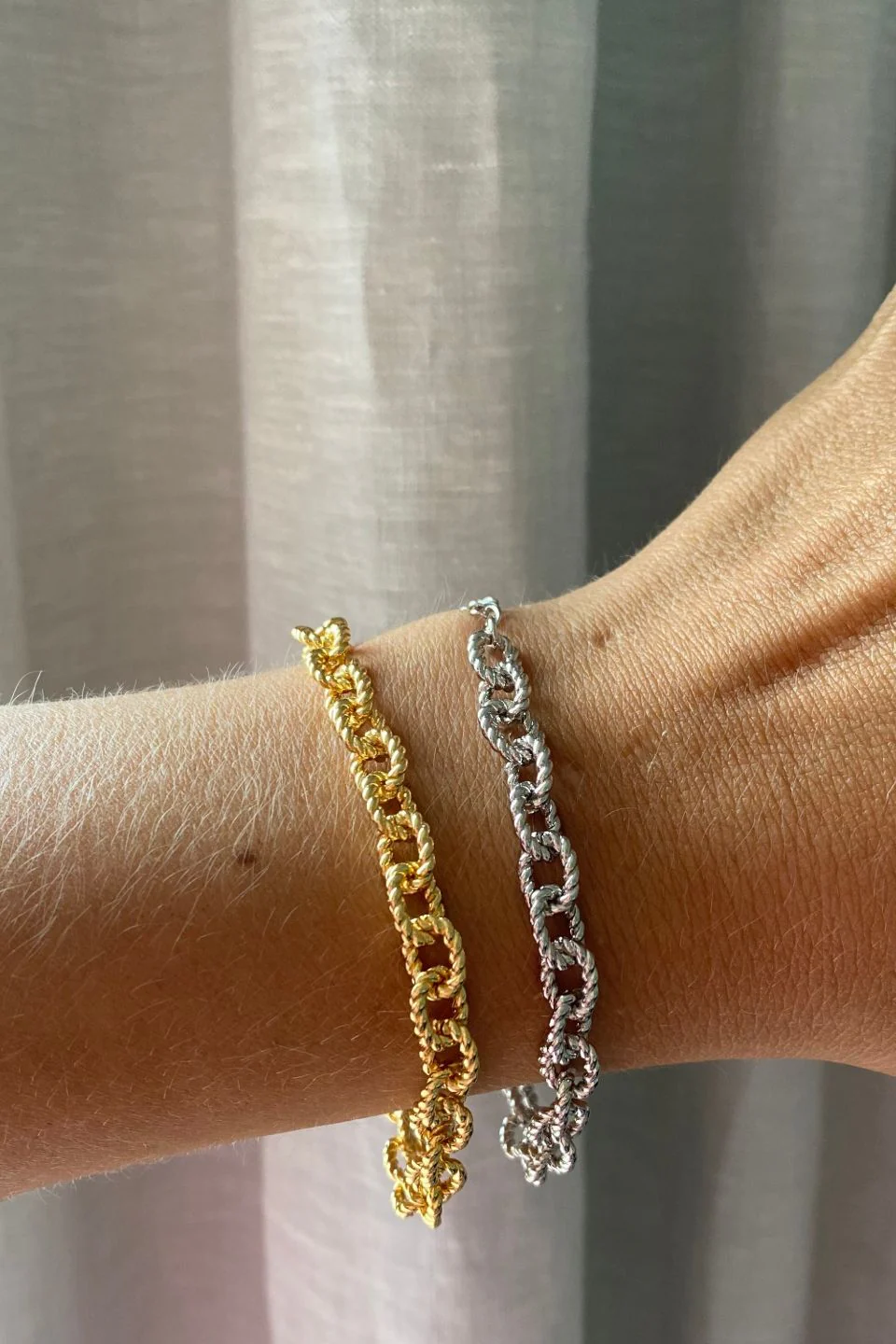 Ophelia Silver Link EOL Bracelet - Image 2