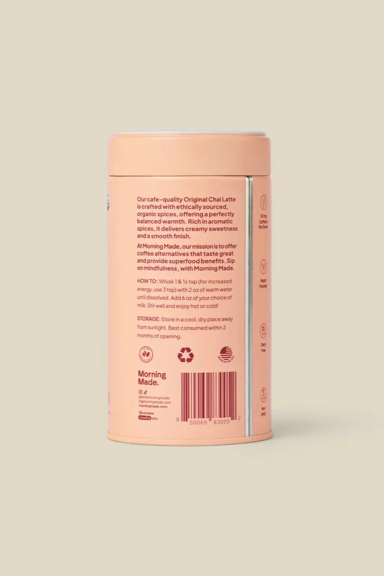 Original Chai Latte 300g Tin - Image 4