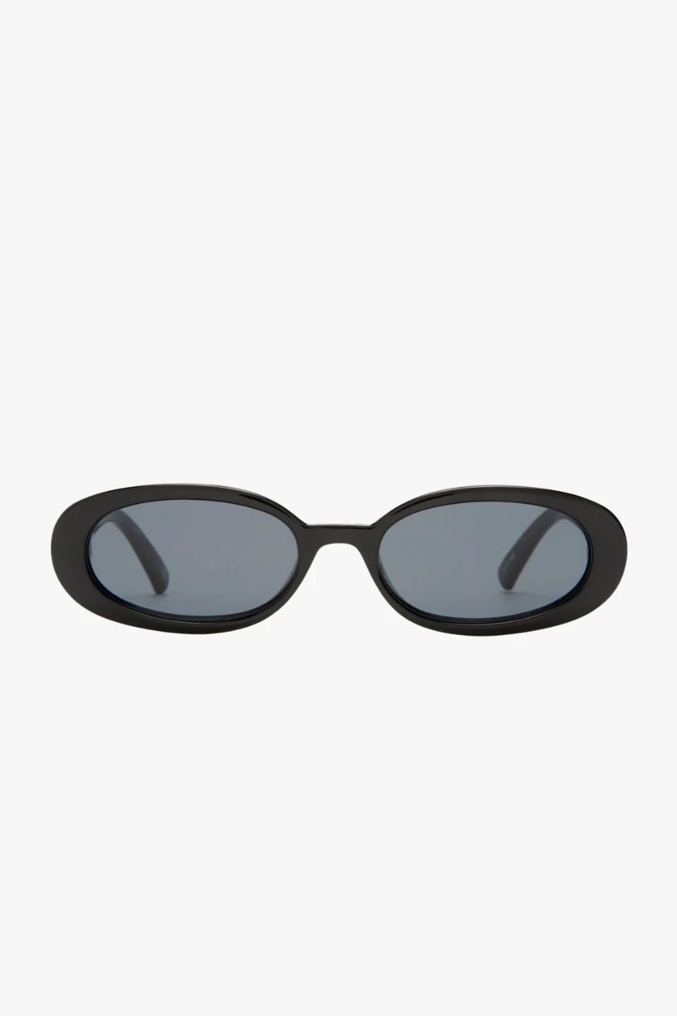 Outta Love Oval Black Smoke Lens Sunglasses - Image 3