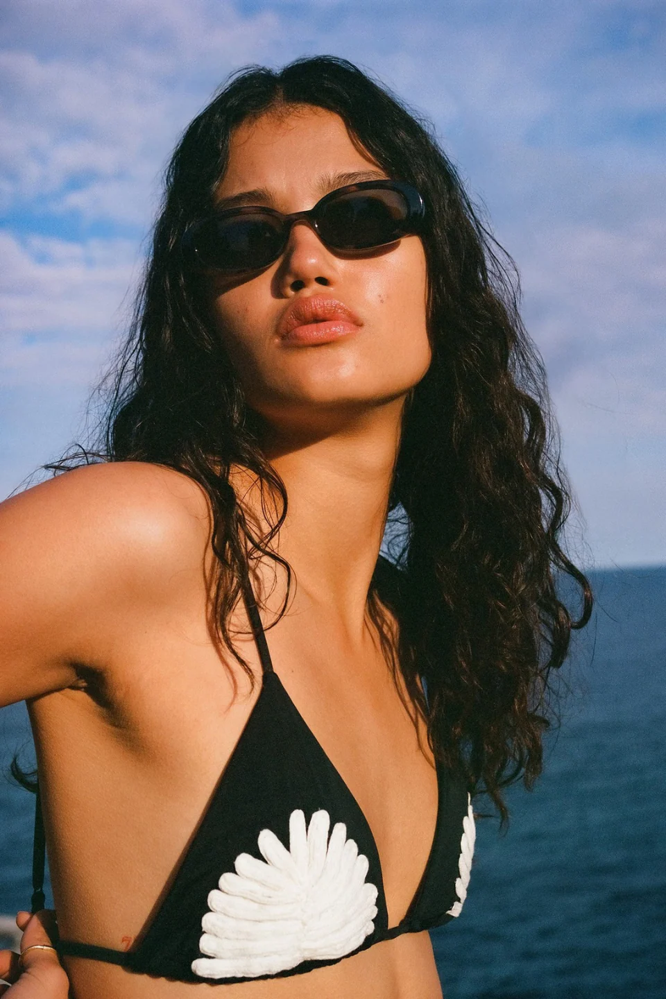 Outta Love Oval Tort Sunglasses - Image 6