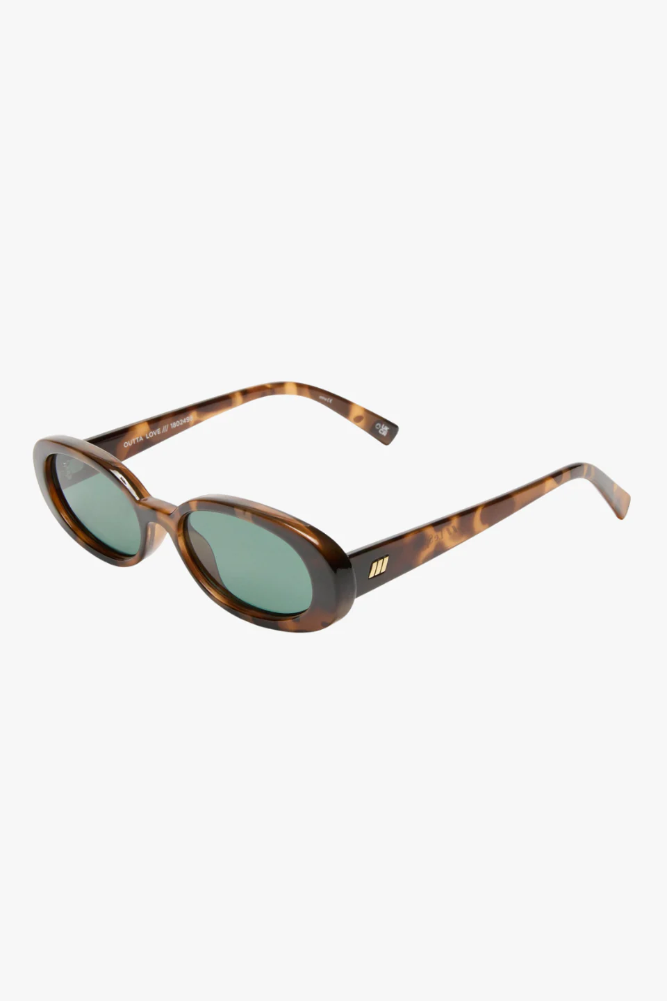 Outta Love Oval Tort Sunglasses - Image 7