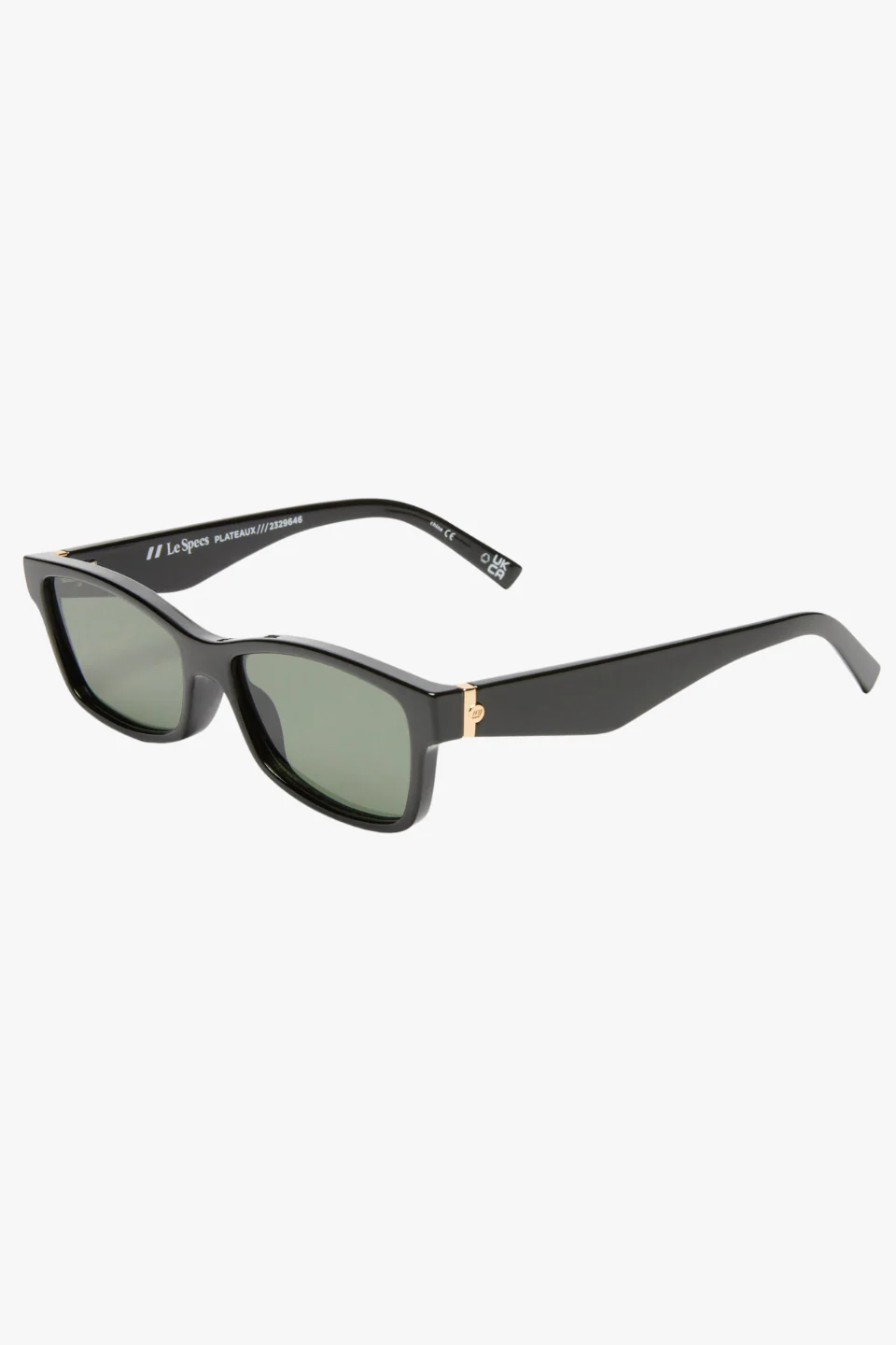 Plateaux BlackRectangle Khaki Mono Lens Sustain Sunglasses - Image 4