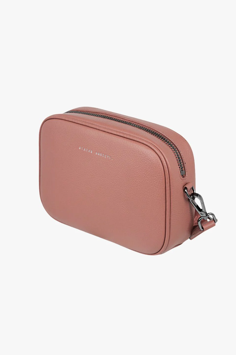 Plunder Dusty Rose Crossbody Black Webbed Strap - Image 4