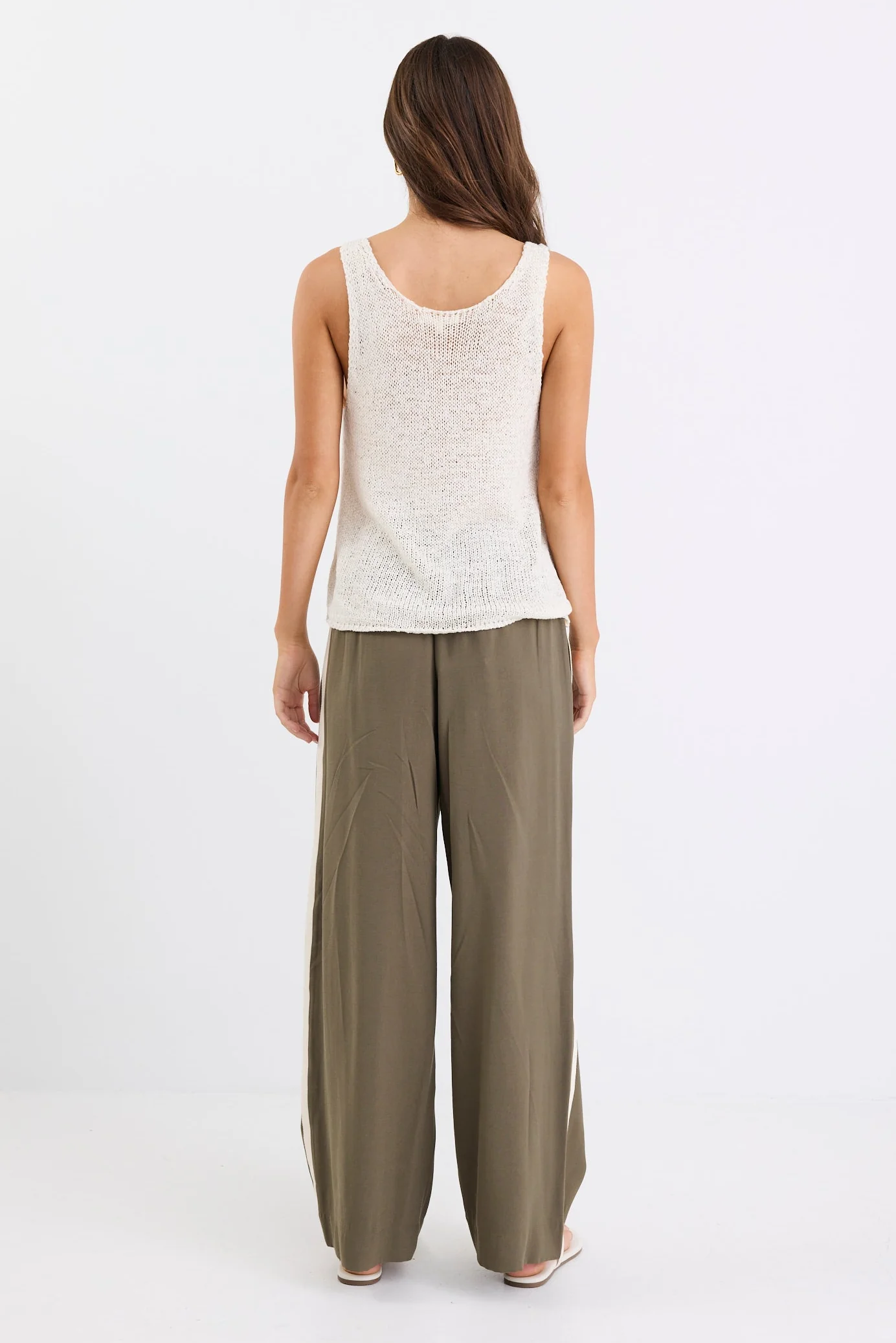 Reef Ivory Relaxed Knit Tank Top - Image 4