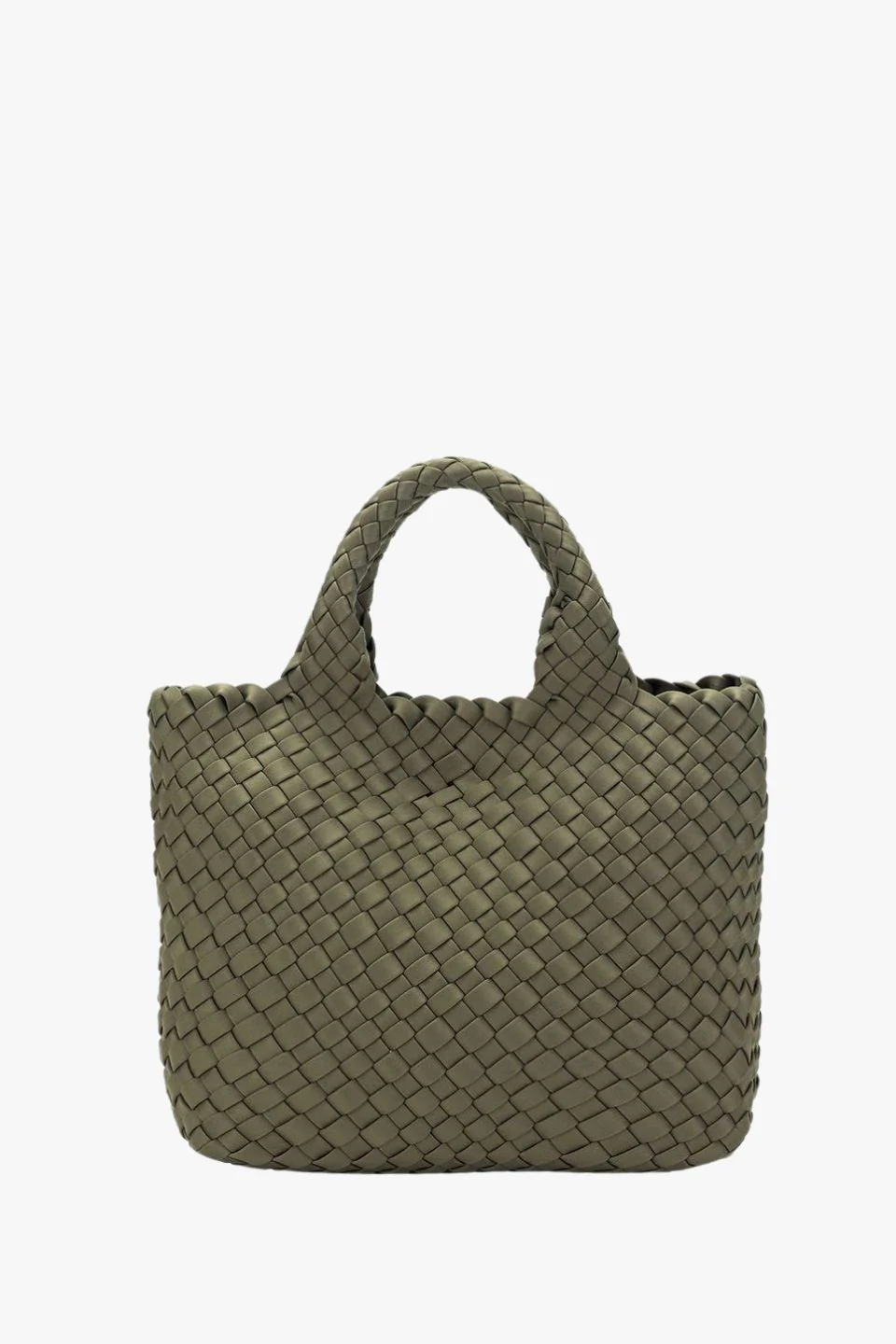 Reeva Light Olive Woven Mini Bag - Image 2