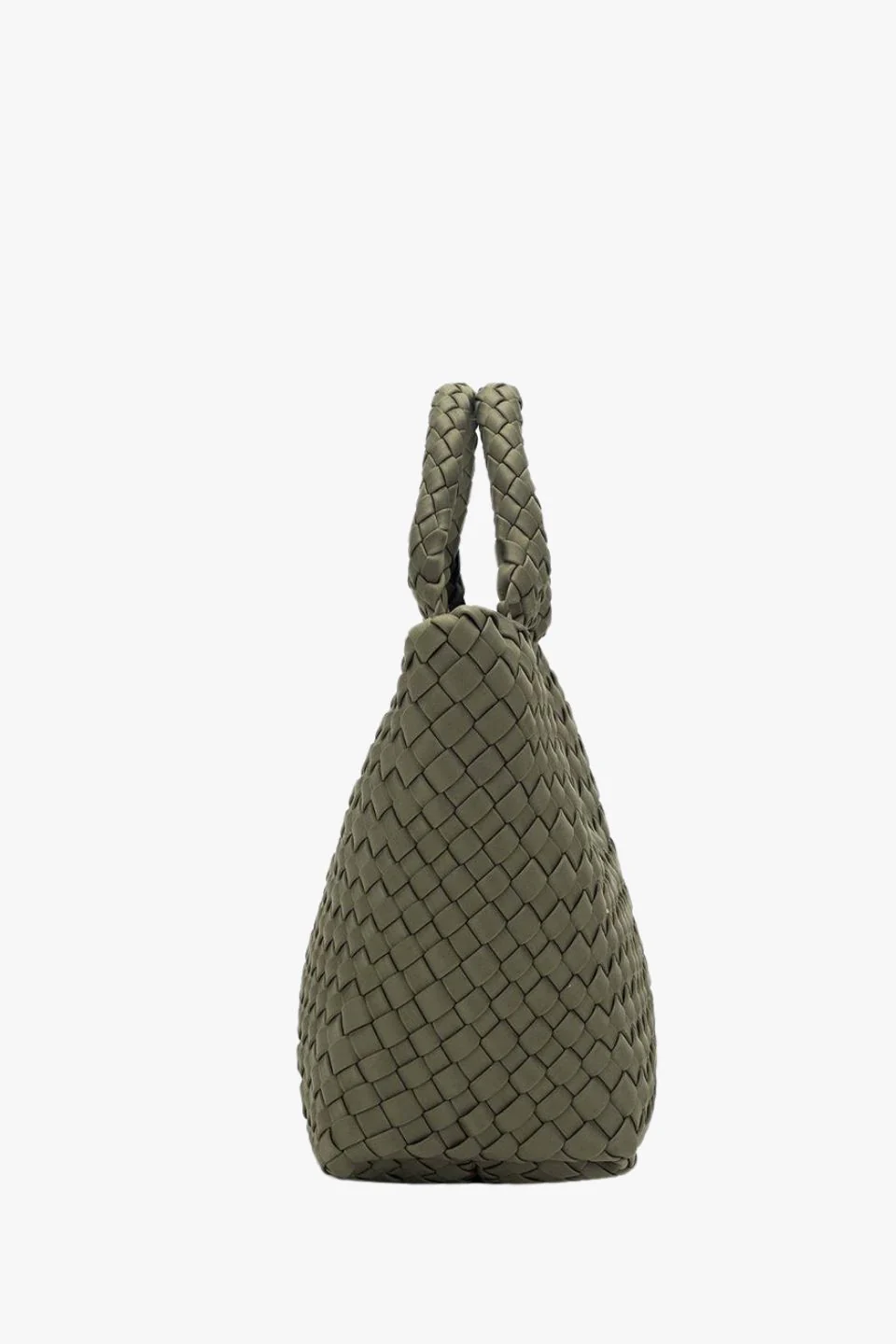 Reeva Light Olive Woven Mini Bag - Image 3
