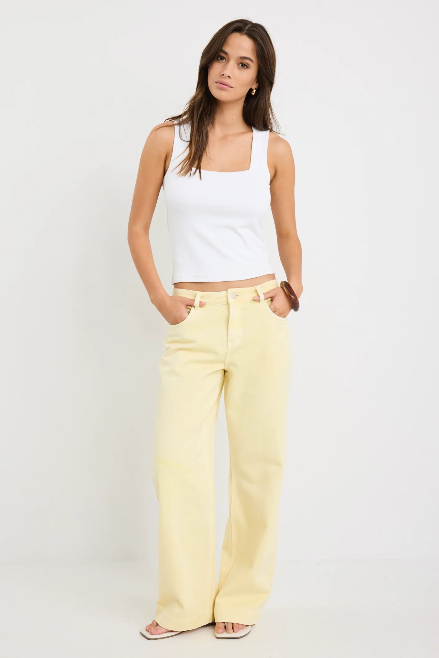 Resolute Butter Wide Leg Jeans - Image 3