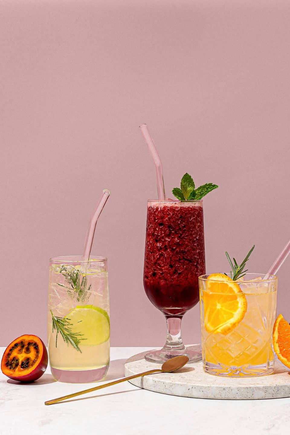 Reusable Glass Transparent Drinking Straws - Image 4