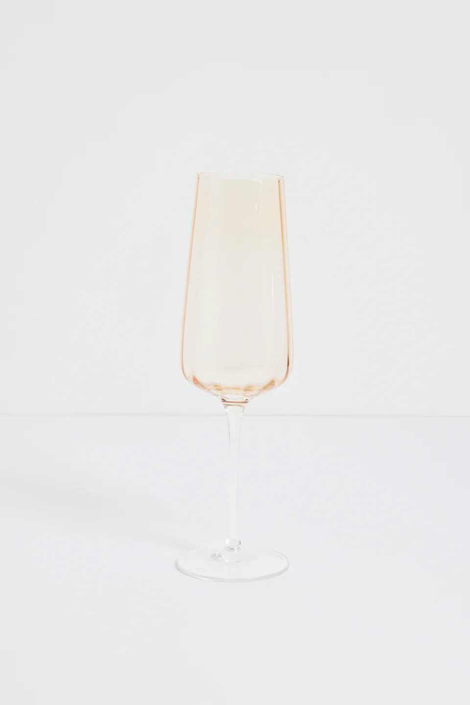 Ripple Light Amber Champagne Flute - Image 2