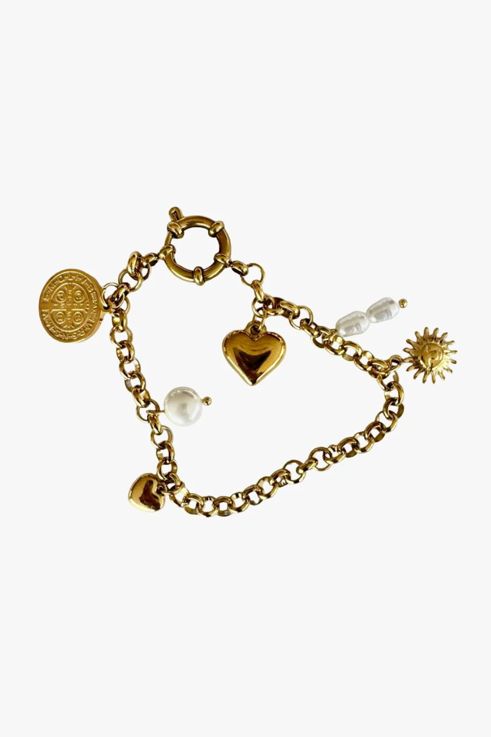 Santella Charm Gold Bracelet
