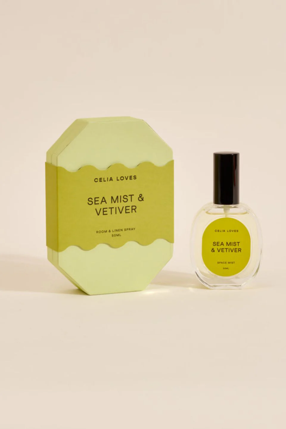 Sea Mist + Vetiver 50ml Room + Linen Spray