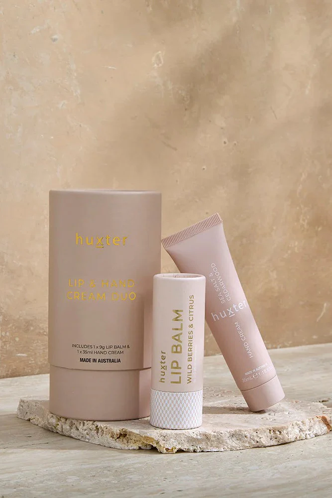 Sea Salt + Cedarwood Neutral Lip + Hand Cream Duo - Image 2