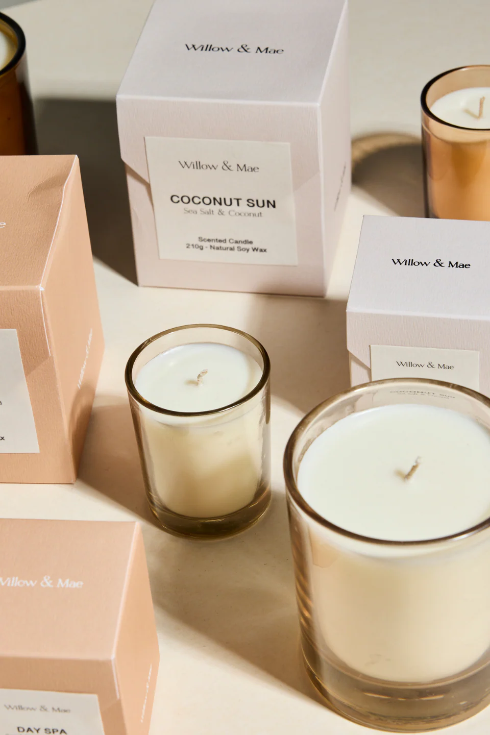 Coconut Sun Sea Salt + Coconut 60g Soy Candle - Image 4