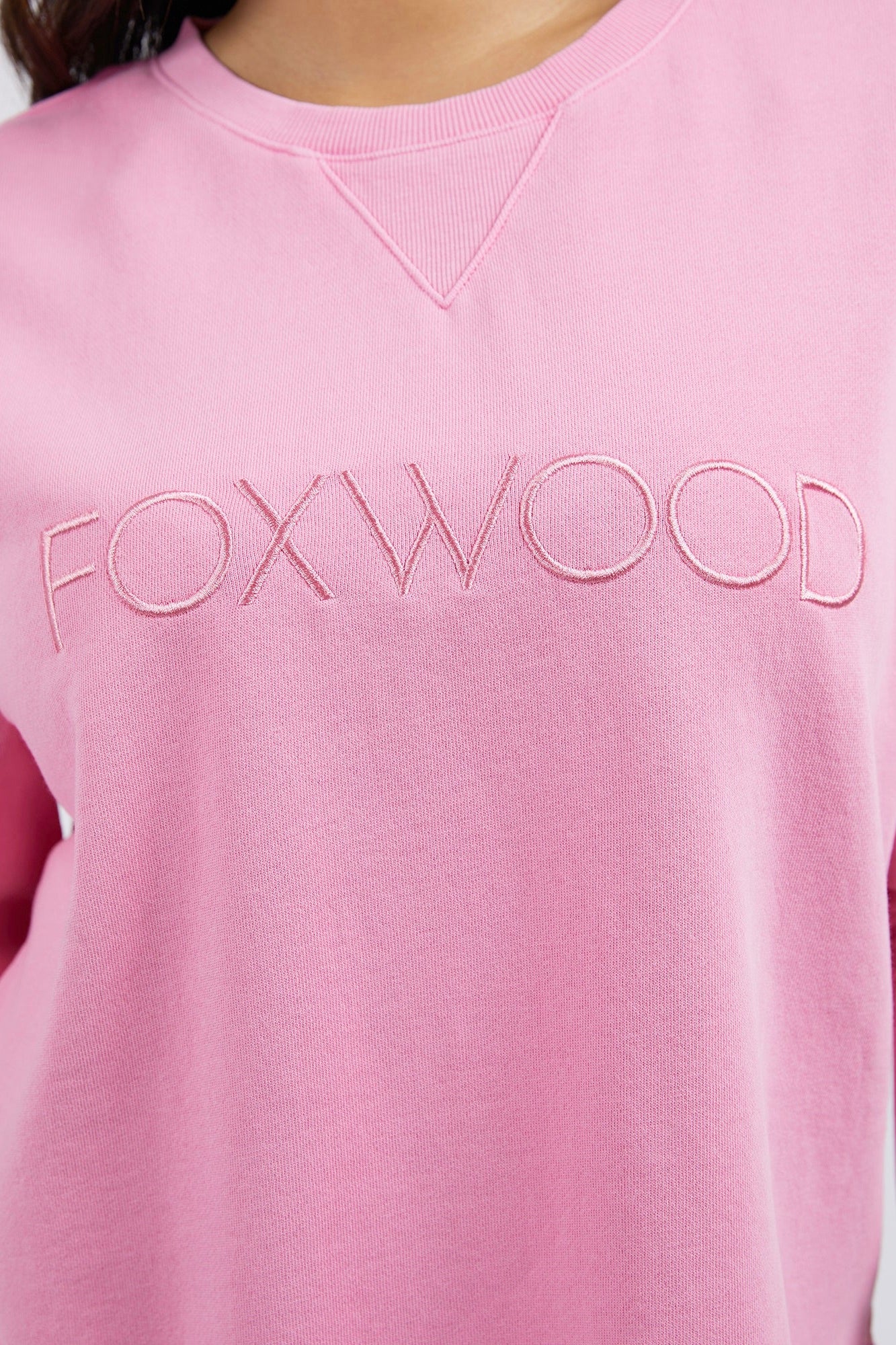 Simplified Bubblegum Crew Sweatshirt - Image 3