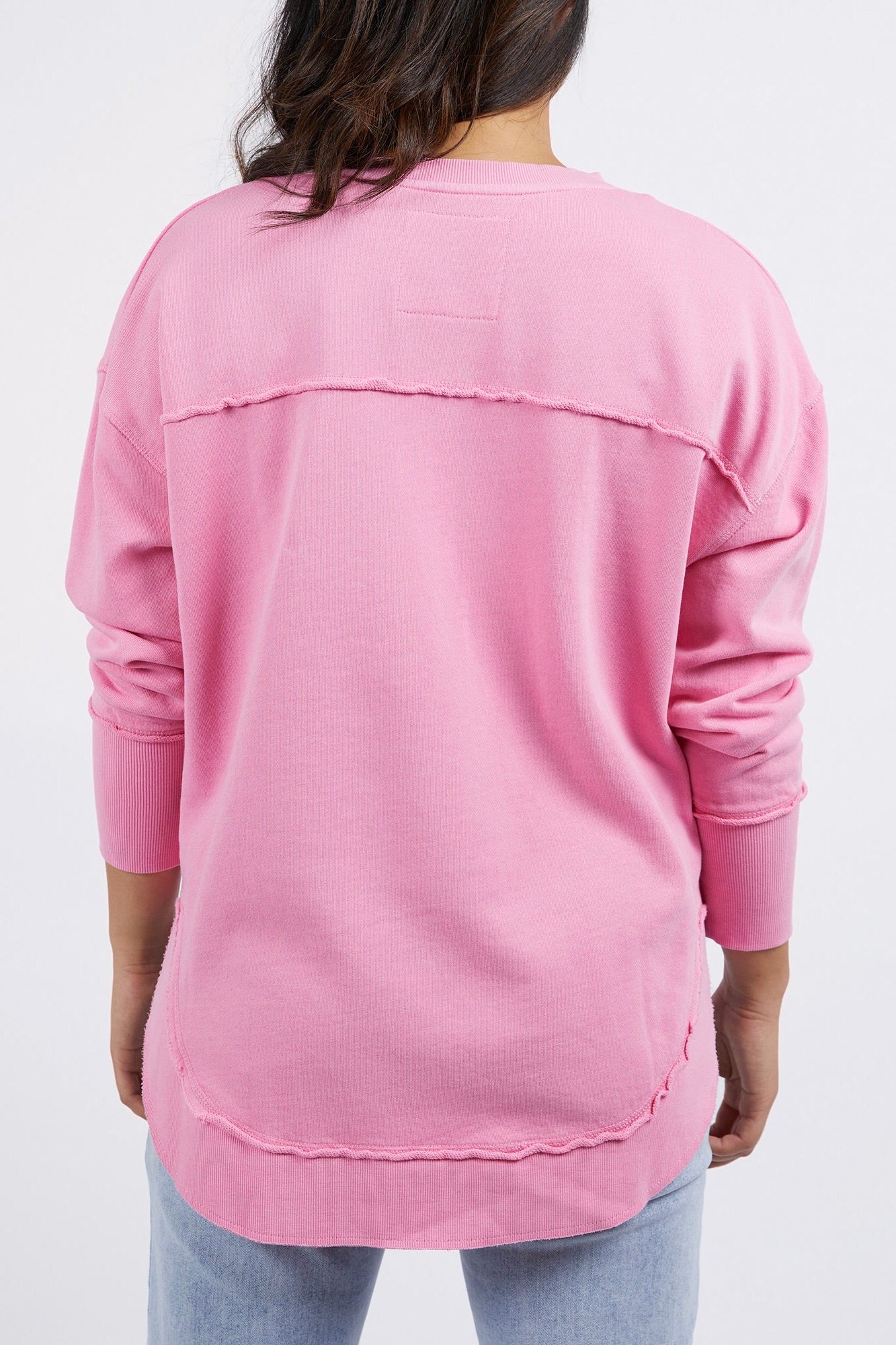Simplified Bubblegum Crew Sweatshirt - Image 4