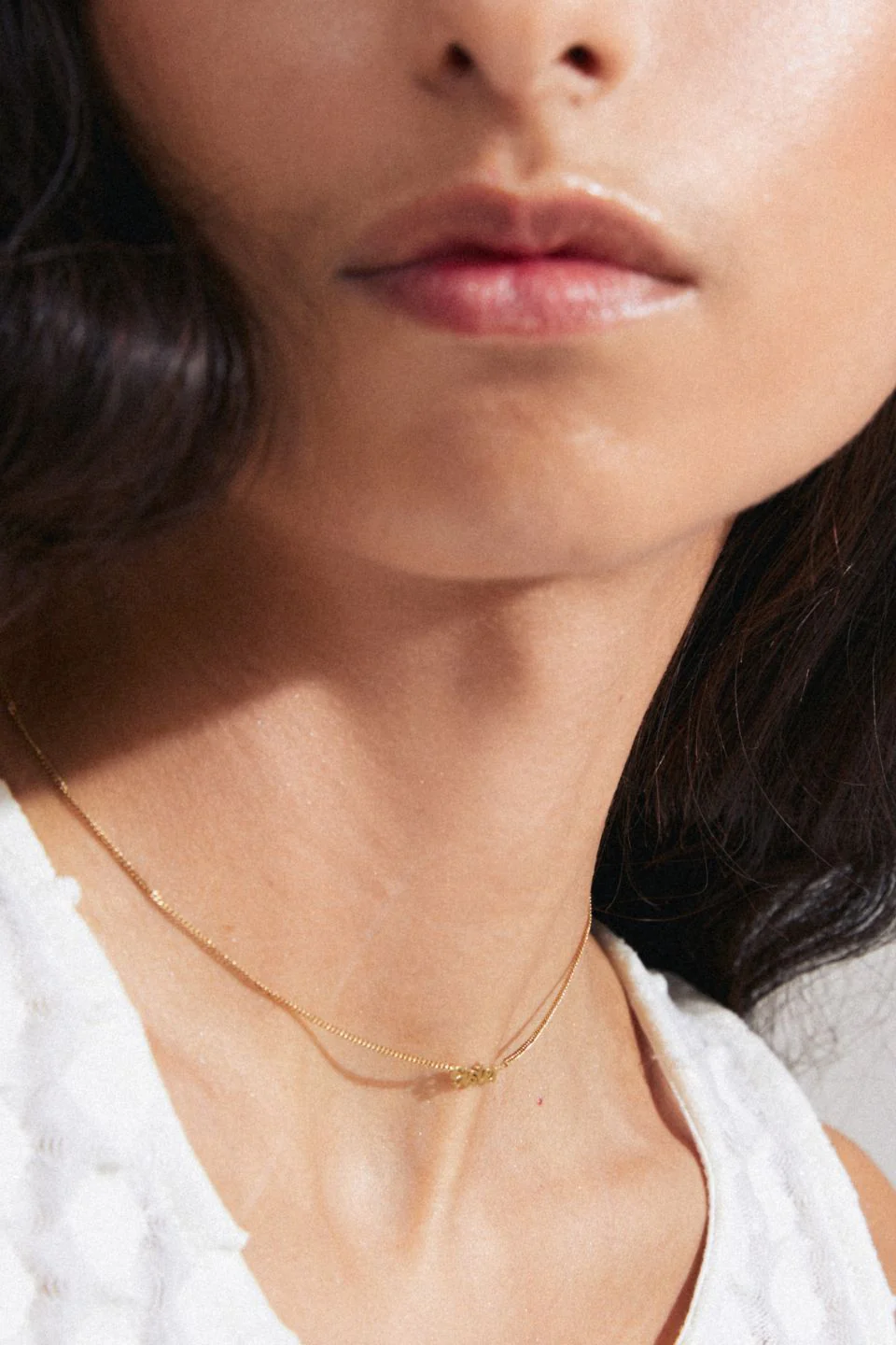 Sister Recycled EOL Gold Plated Necklace