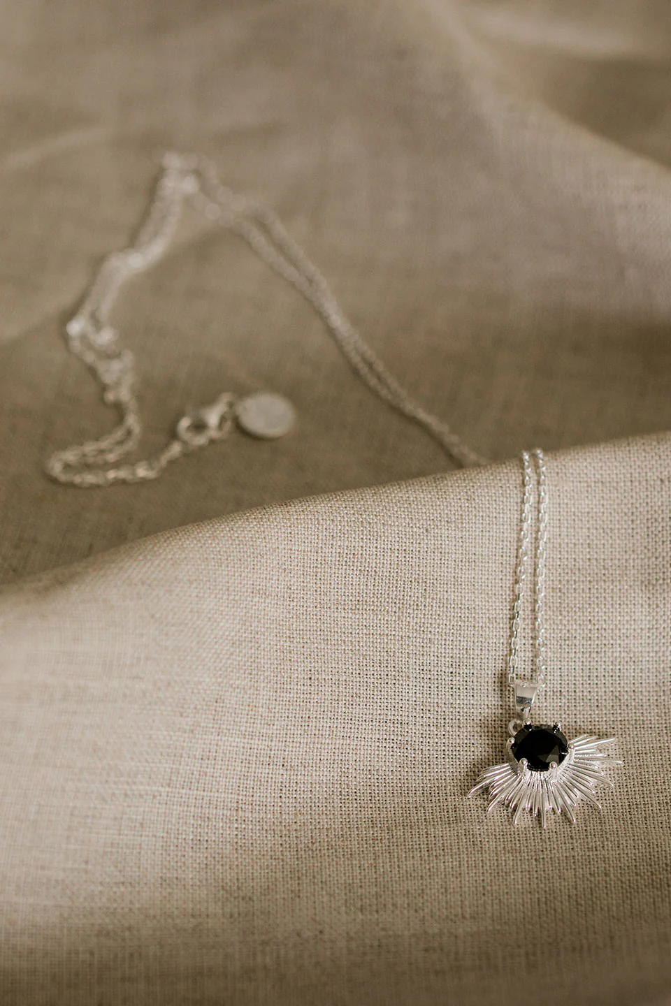 Solace Silver Necklace - Image 3