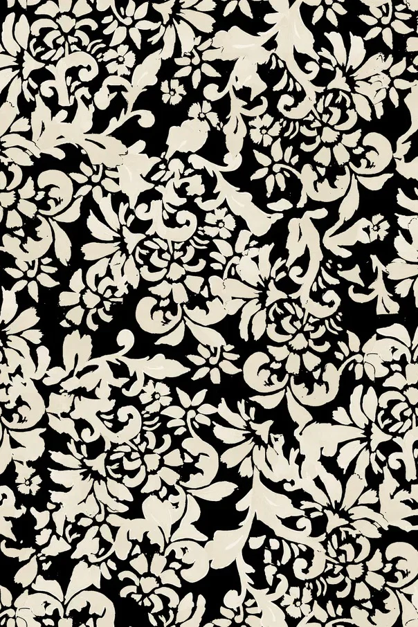 Songbird Black Floral Midi Dress - Image 4