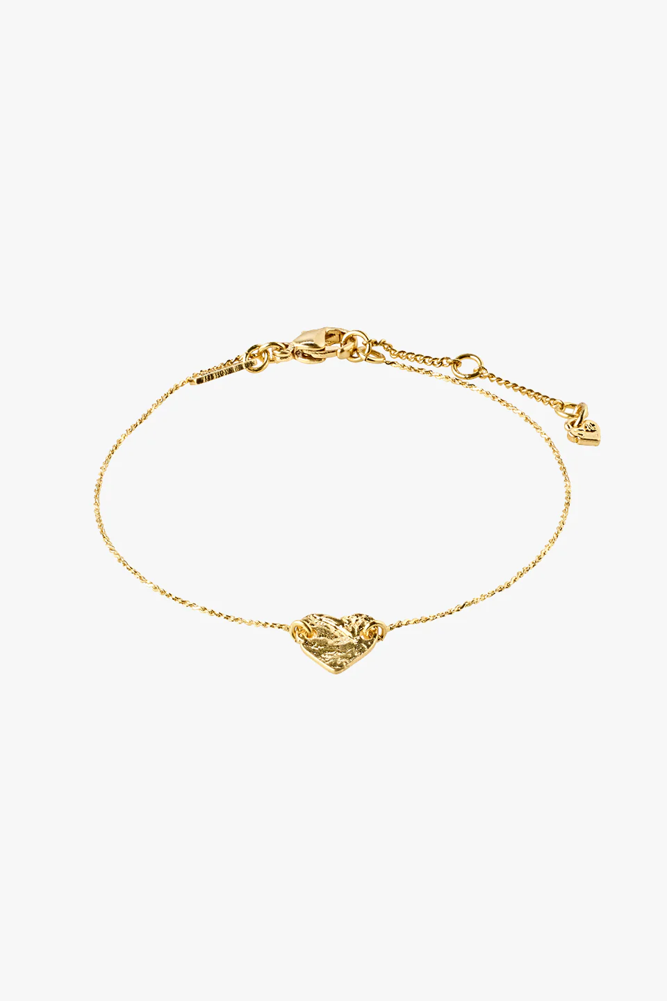 Sophia Heart EOL Bracelet Gold